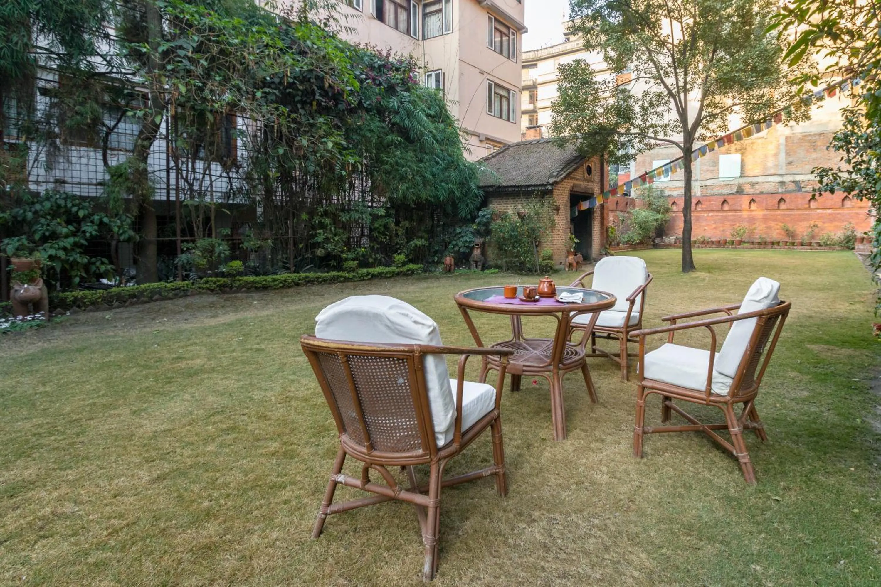 Garden in Kantipur Temple House