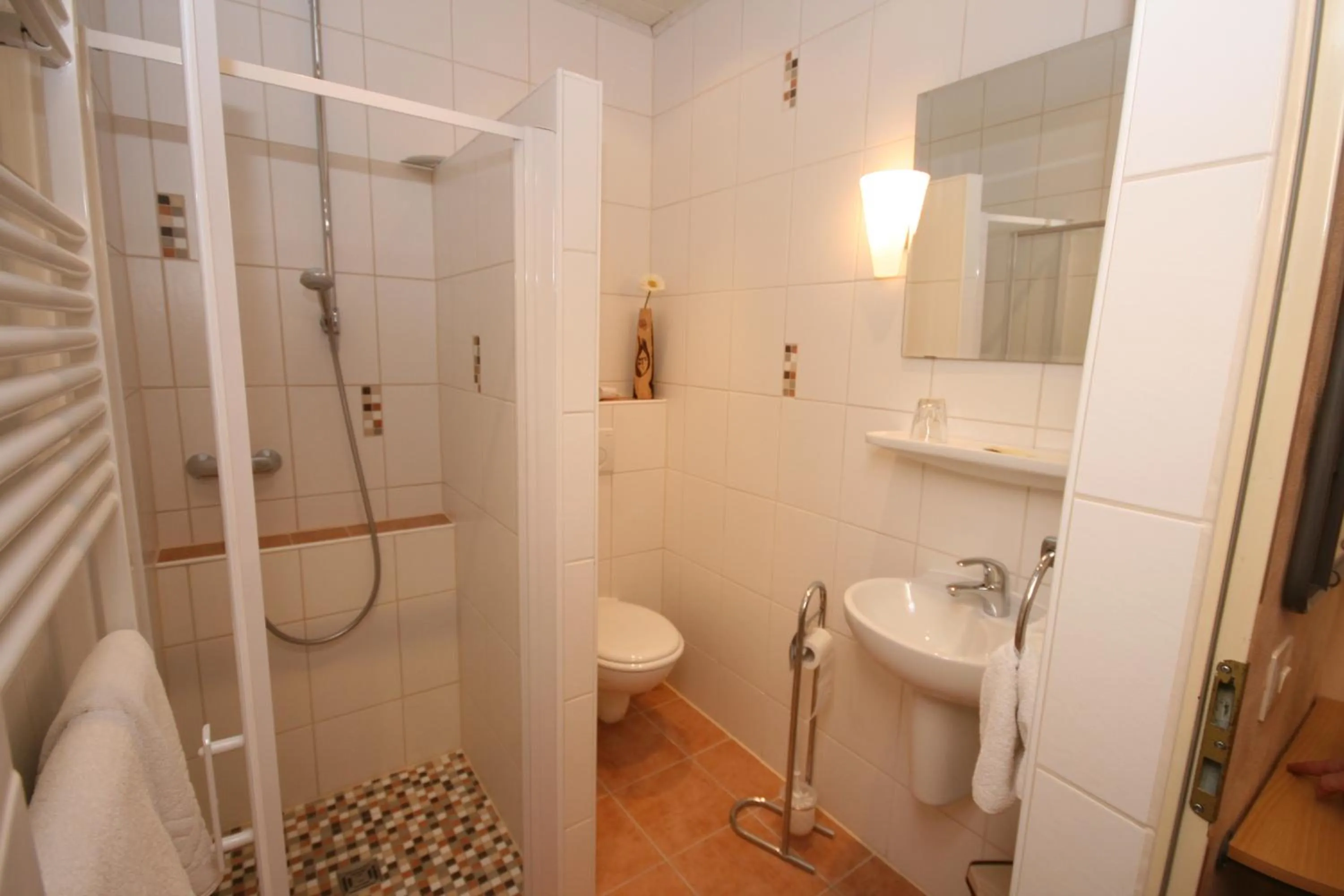 Bathroom in Hotel Burgblick