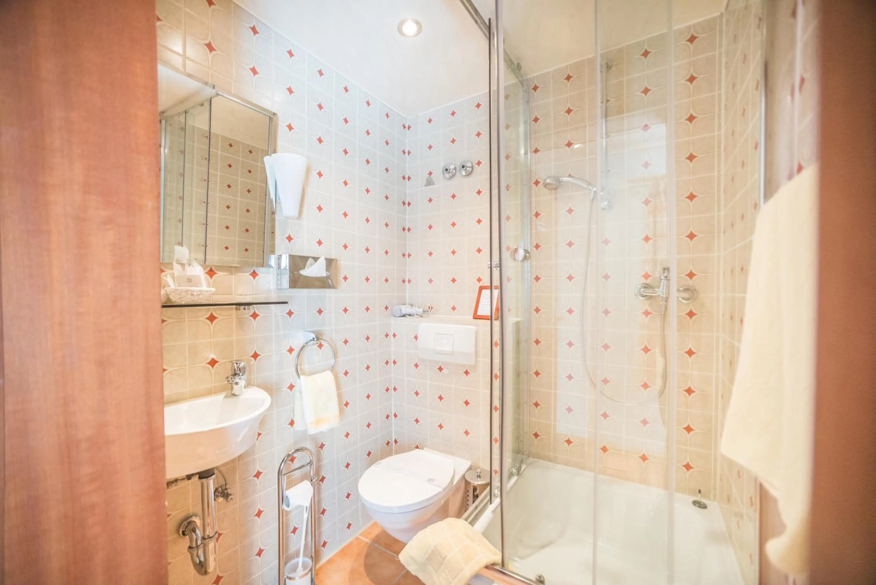 Bathroom in Hotel Burgblick