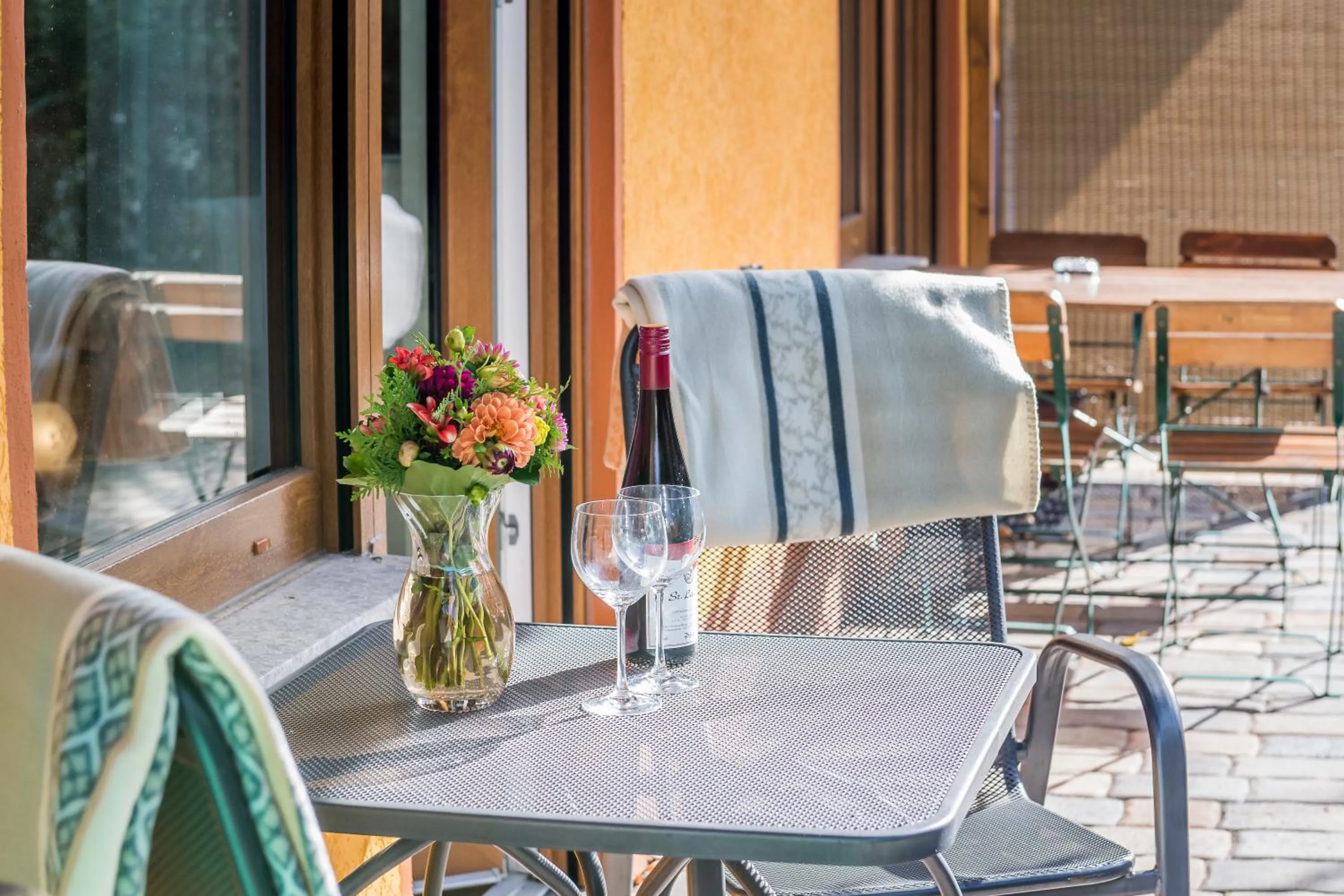 Balcony/Terrace in Hotel Burgblick