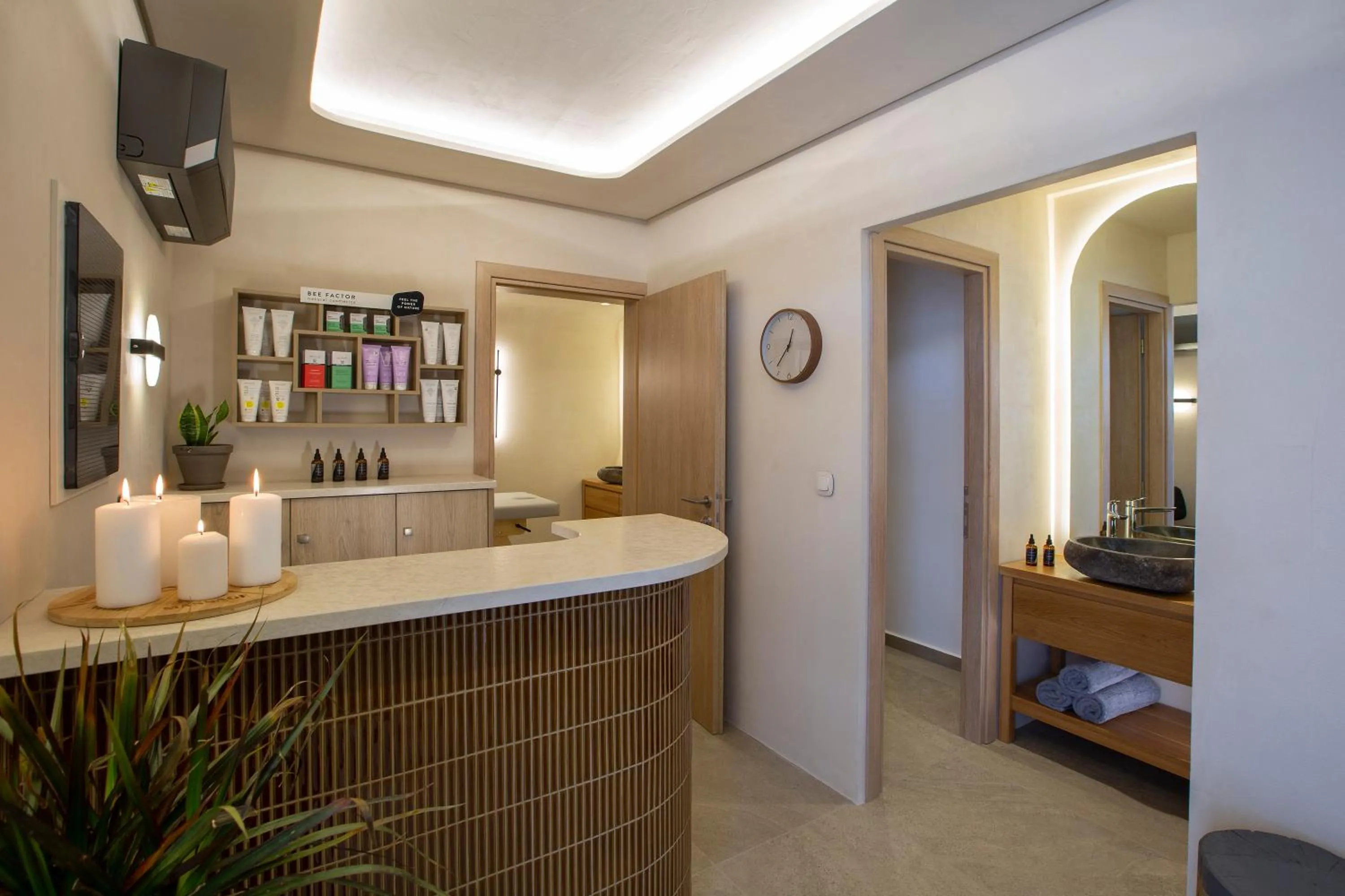 Spa and wellness centre/facilities in Villa Elia Resort