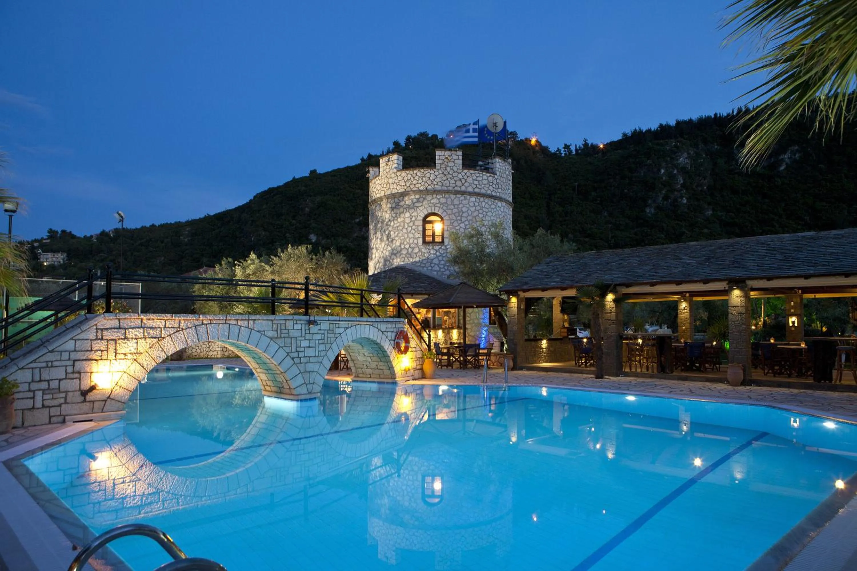 Swimming pool in Villa Elia Resort
