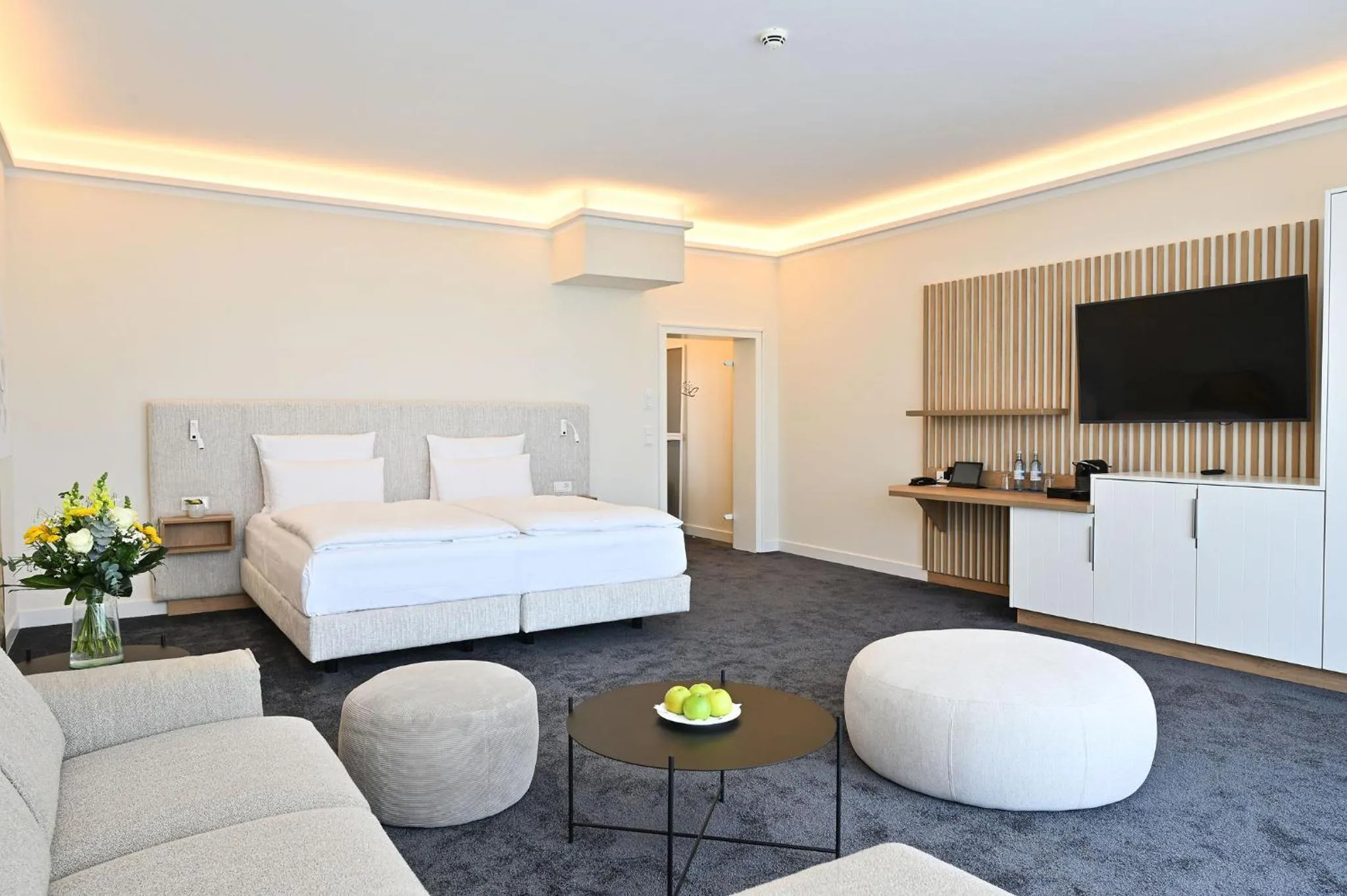 Bed in Strandhotel Fischland