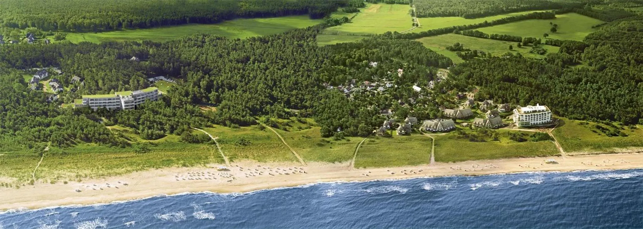 Property building in Strandhotel Fischland