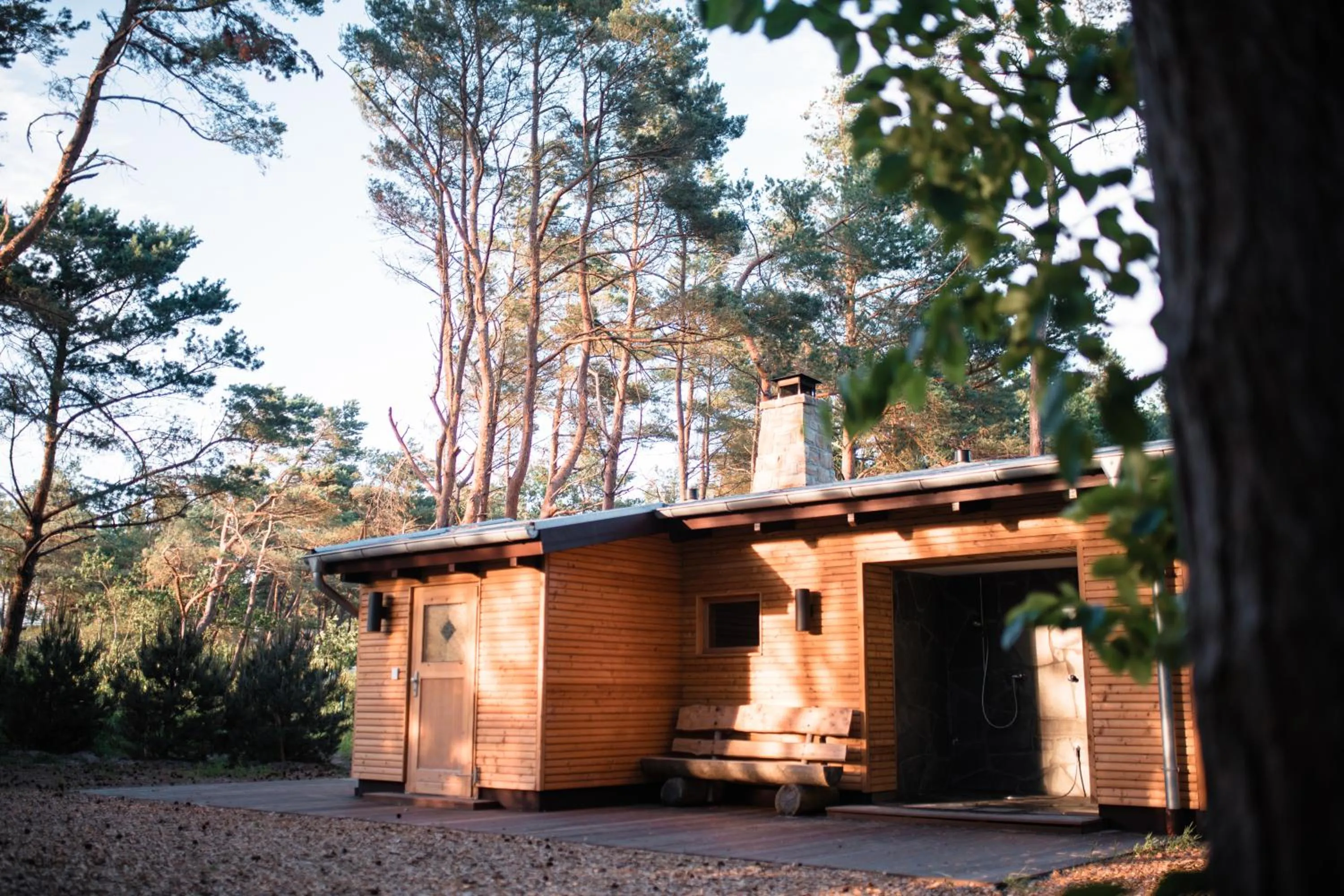 Sauna in Strandhotel Fischland