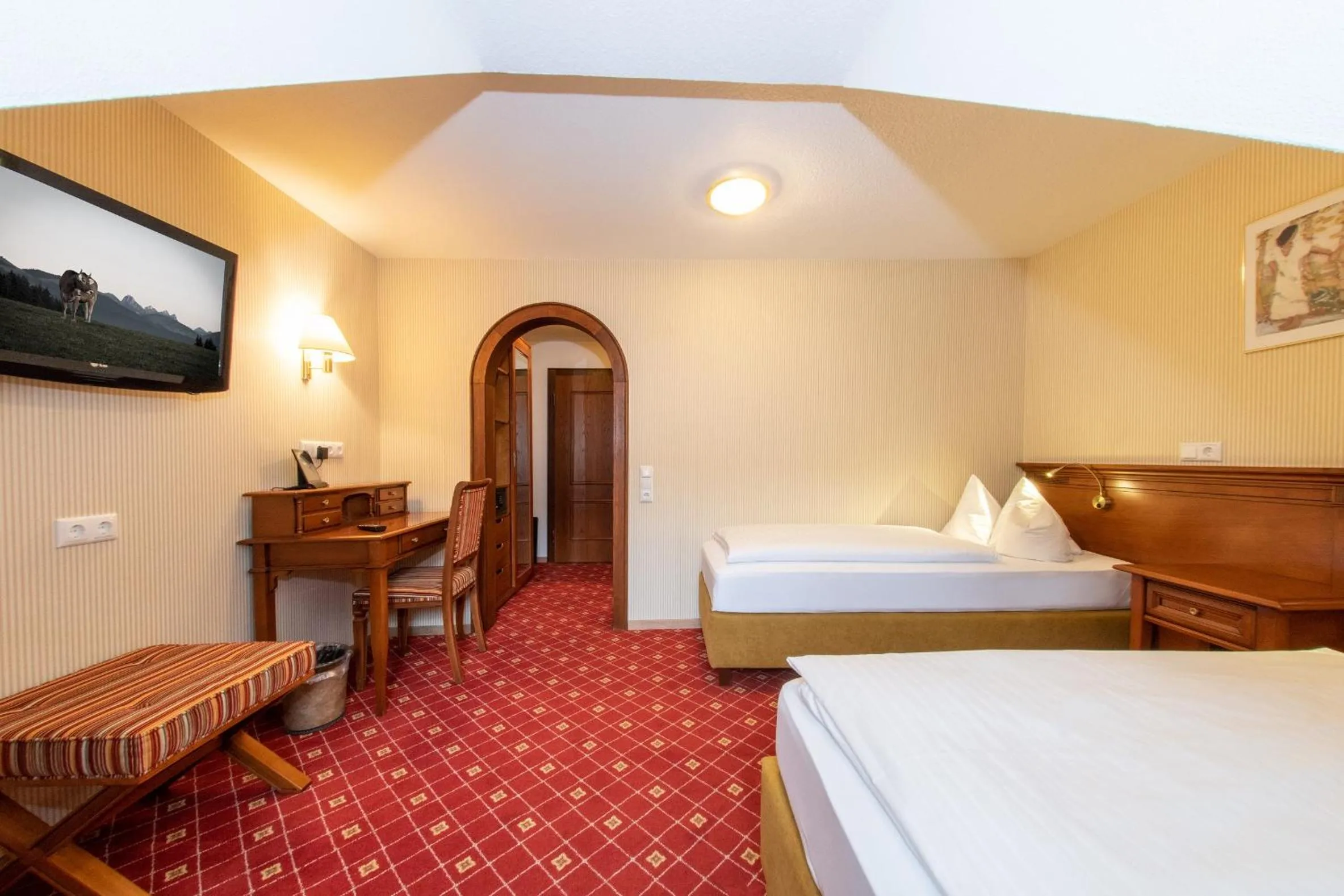 Photo of the whole room, Bed in Hotel Gasthof Post