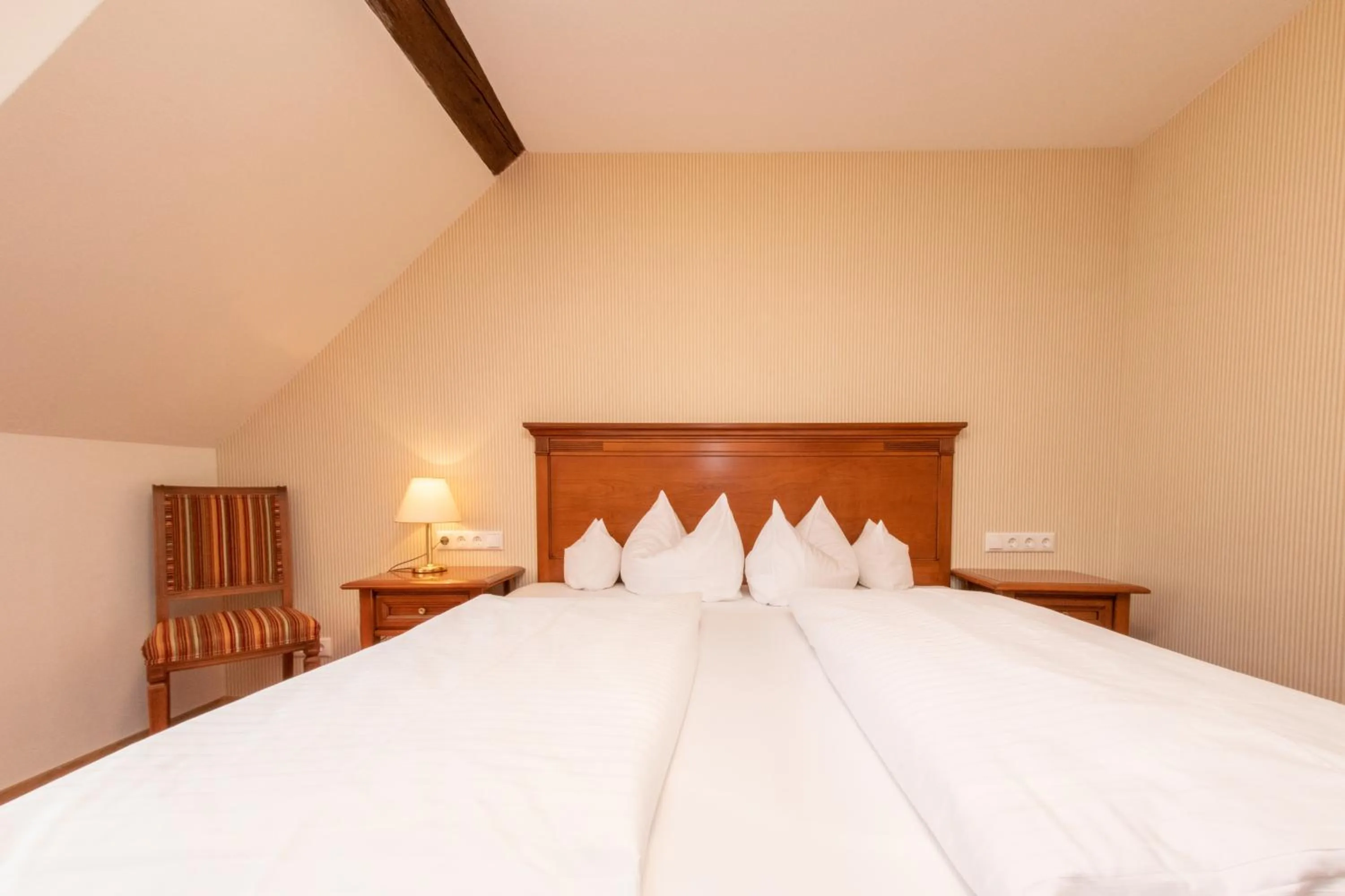 Decorative detail, Bed in Hotel Gasthof Post