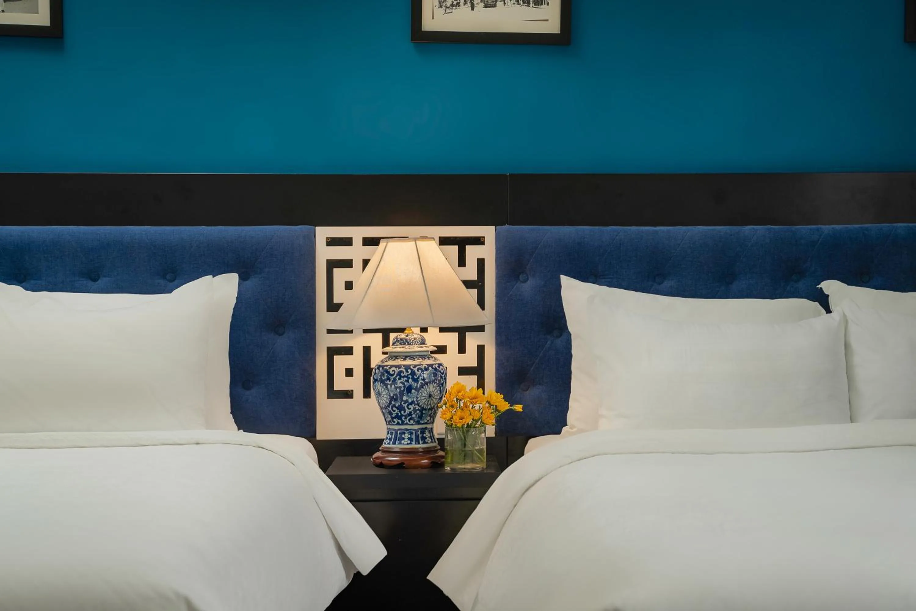 Bed in Hanoi Starlight Boutique Hotel