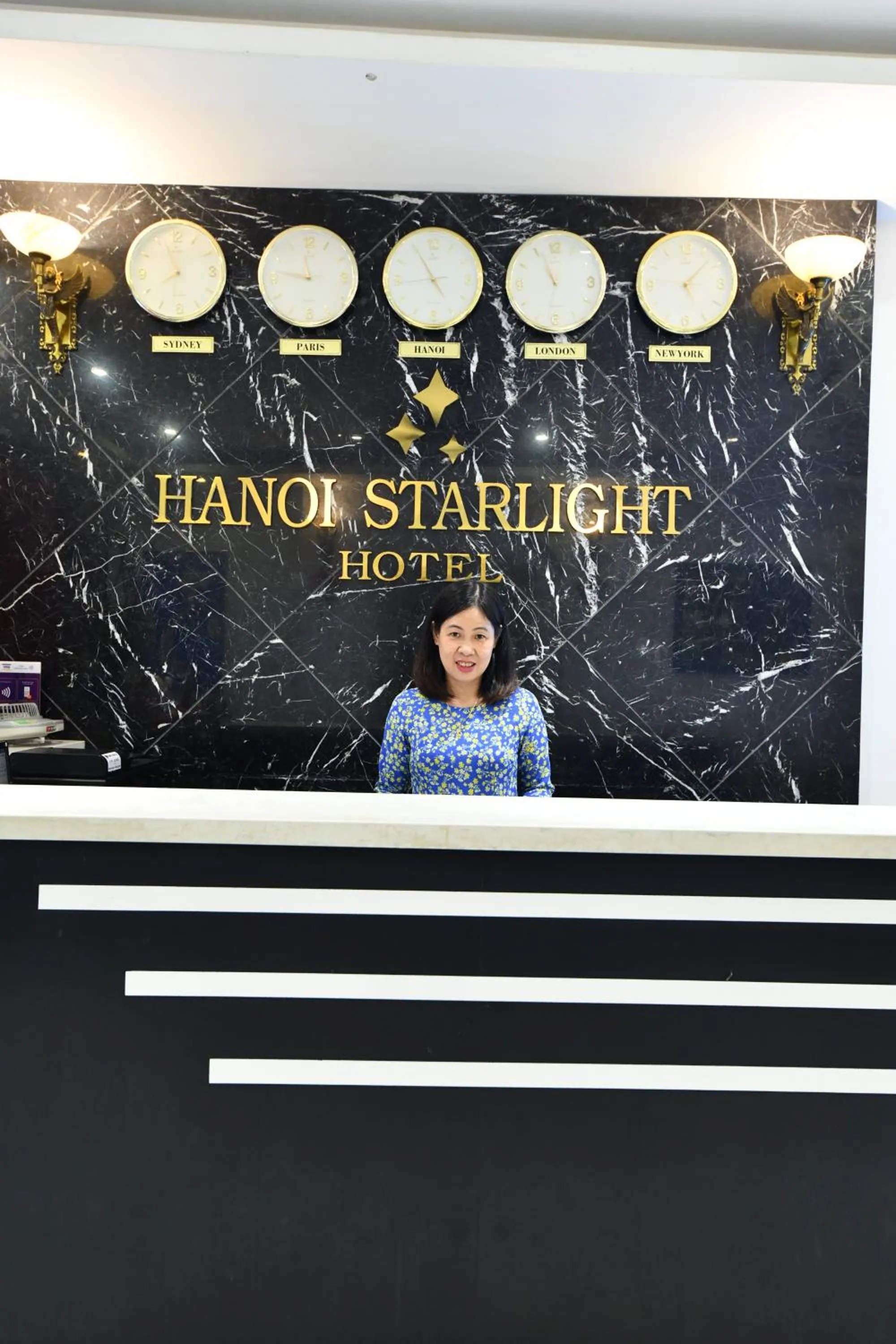 Lobby or reception in Hanoi Starlight Boutique Hotel