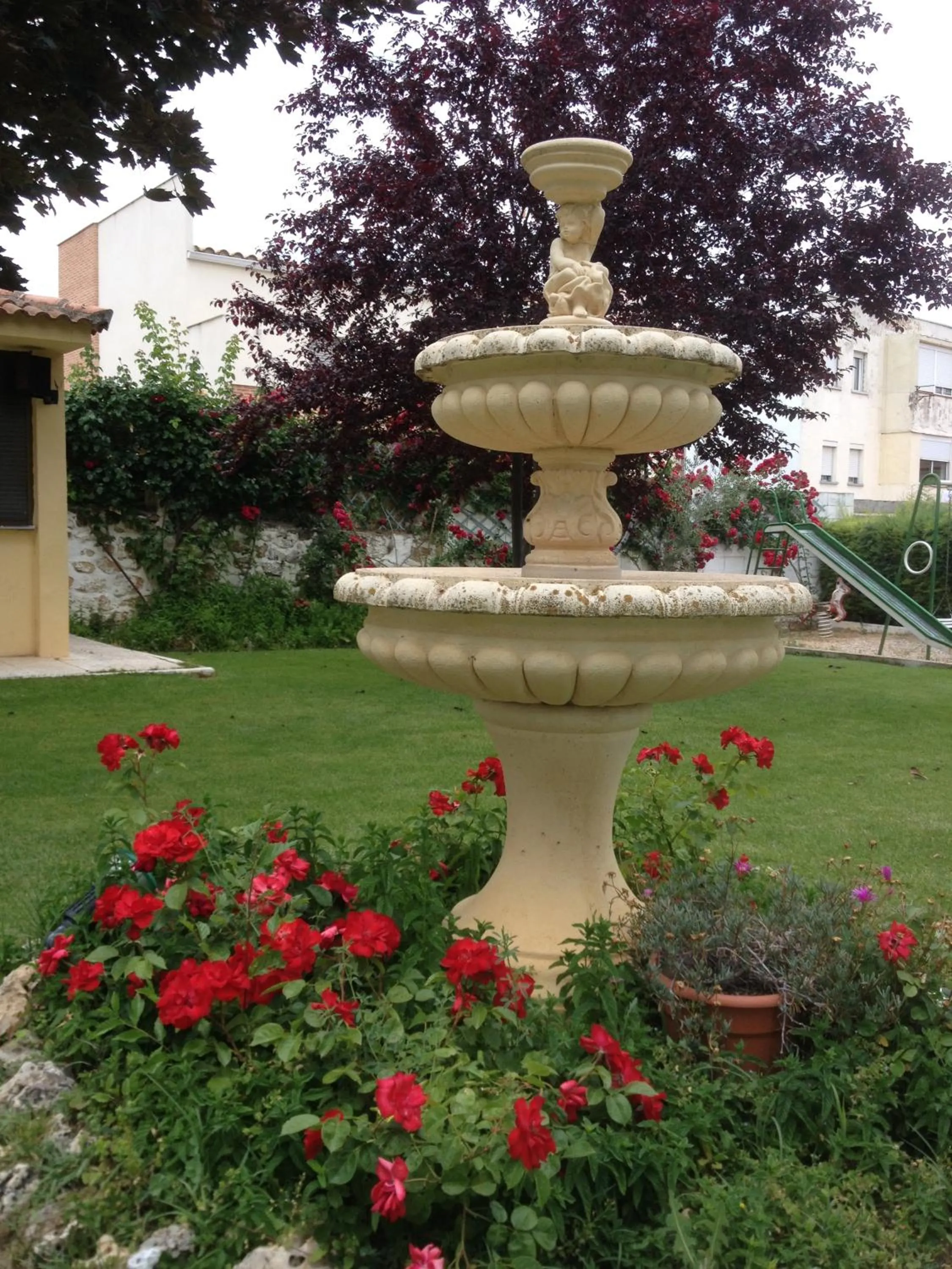 Garden in Hotel Rural Mariblanca