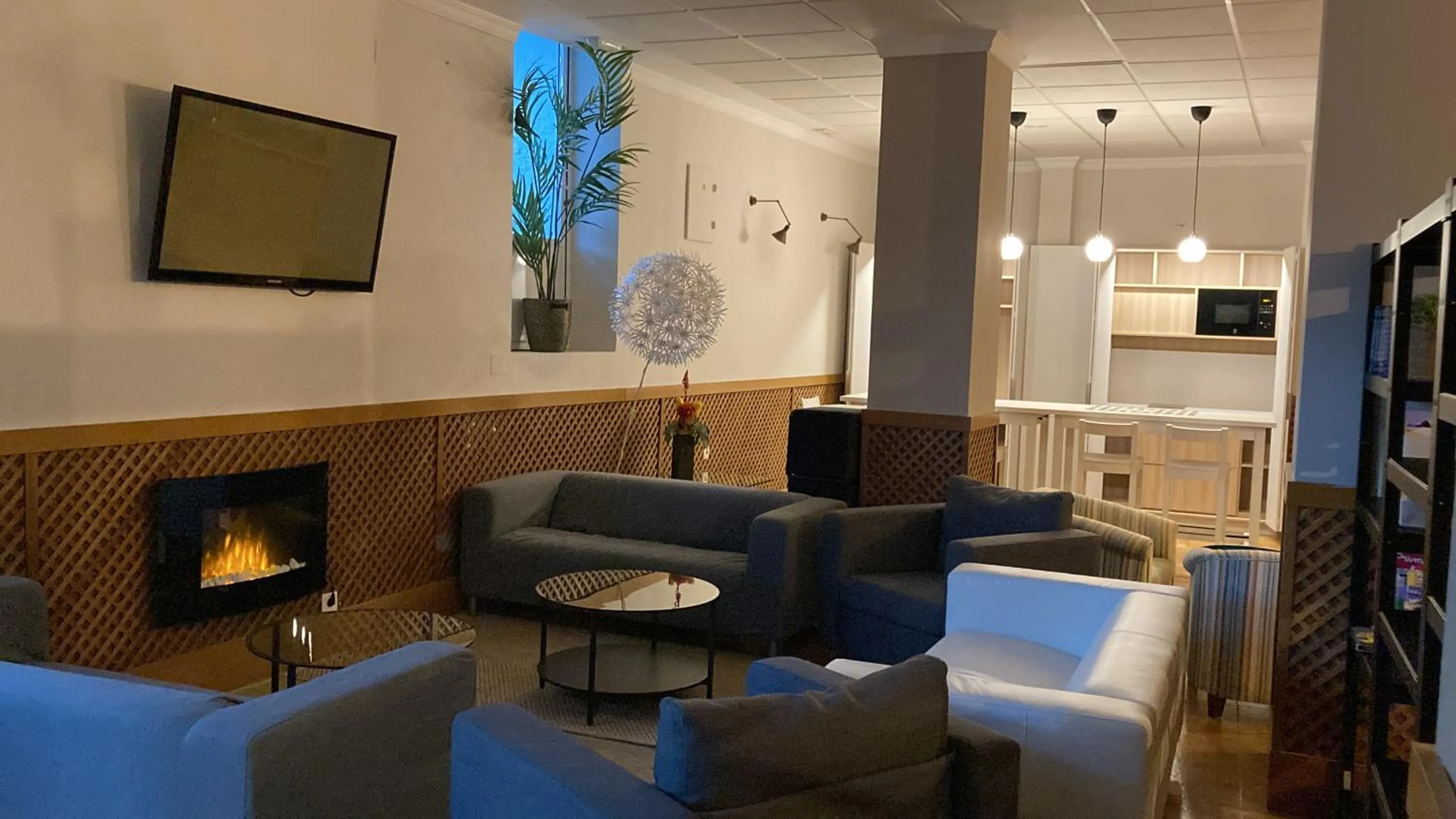 Communal lounge/ TV room in Hotel Rural Mariblanca