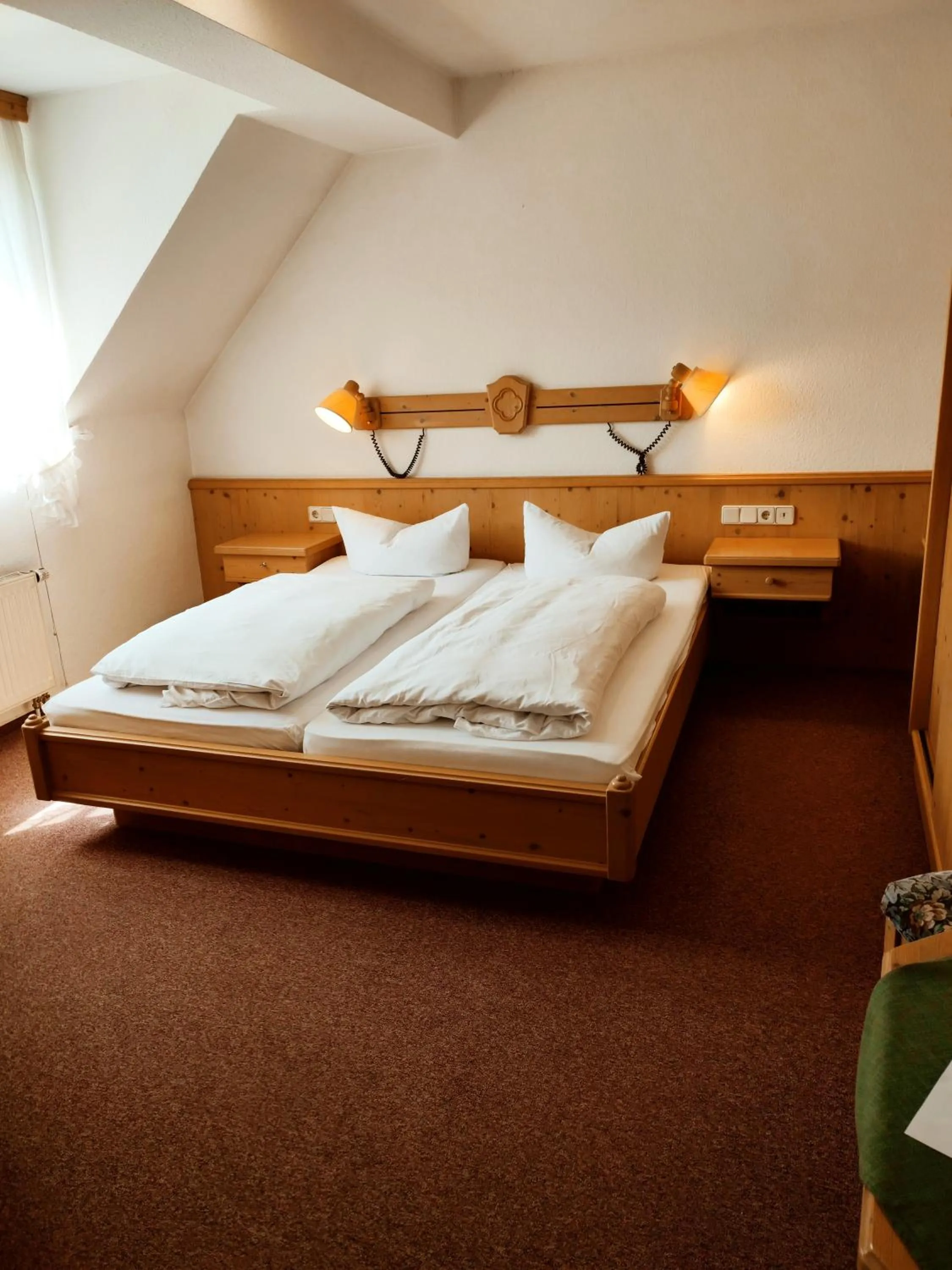 Bed in Hotel Stadt Olbernhau