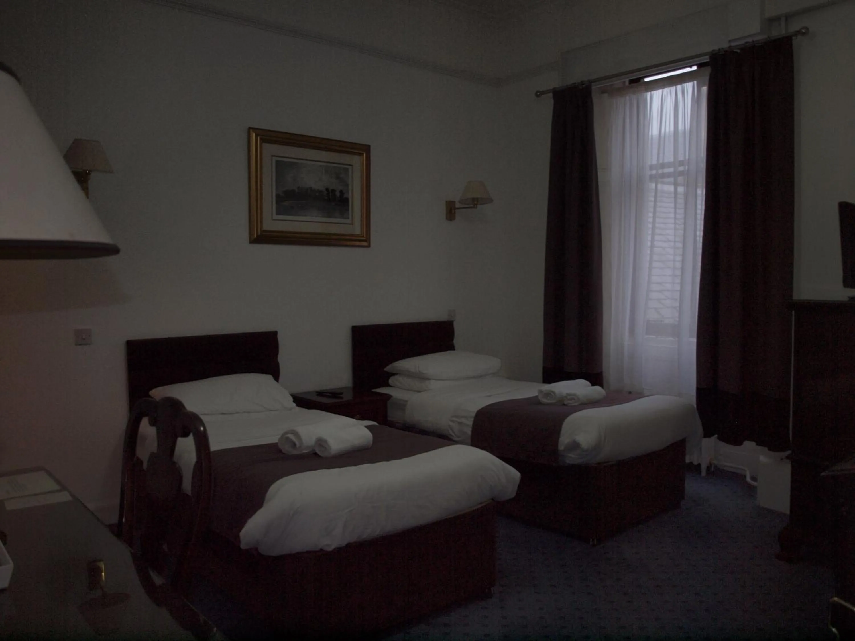 Bed in Argyll Arms Hotel