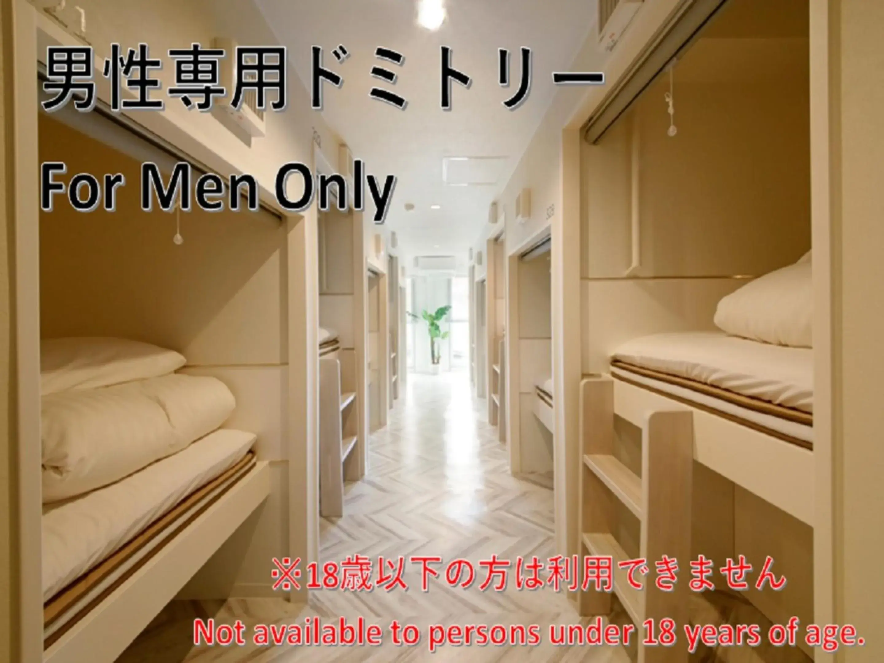 Single Bed in Male Dormitory Room in Lestel Maru Single Bed in Male Dormitory Room in Lestel Maru