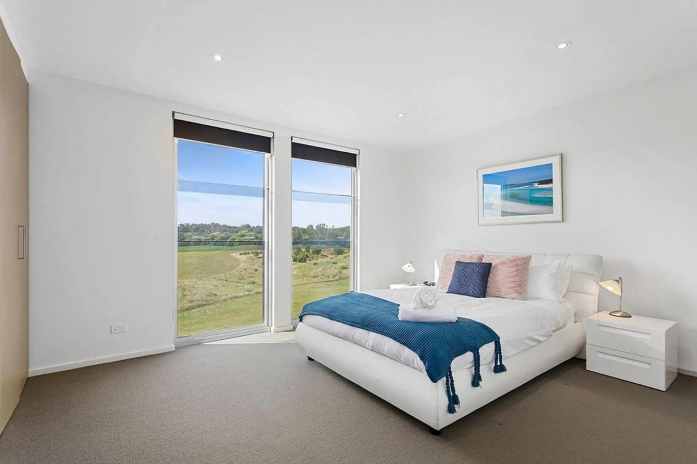 Bedroom, Bed in DREW Golfers Delight close to St Andrews Beach