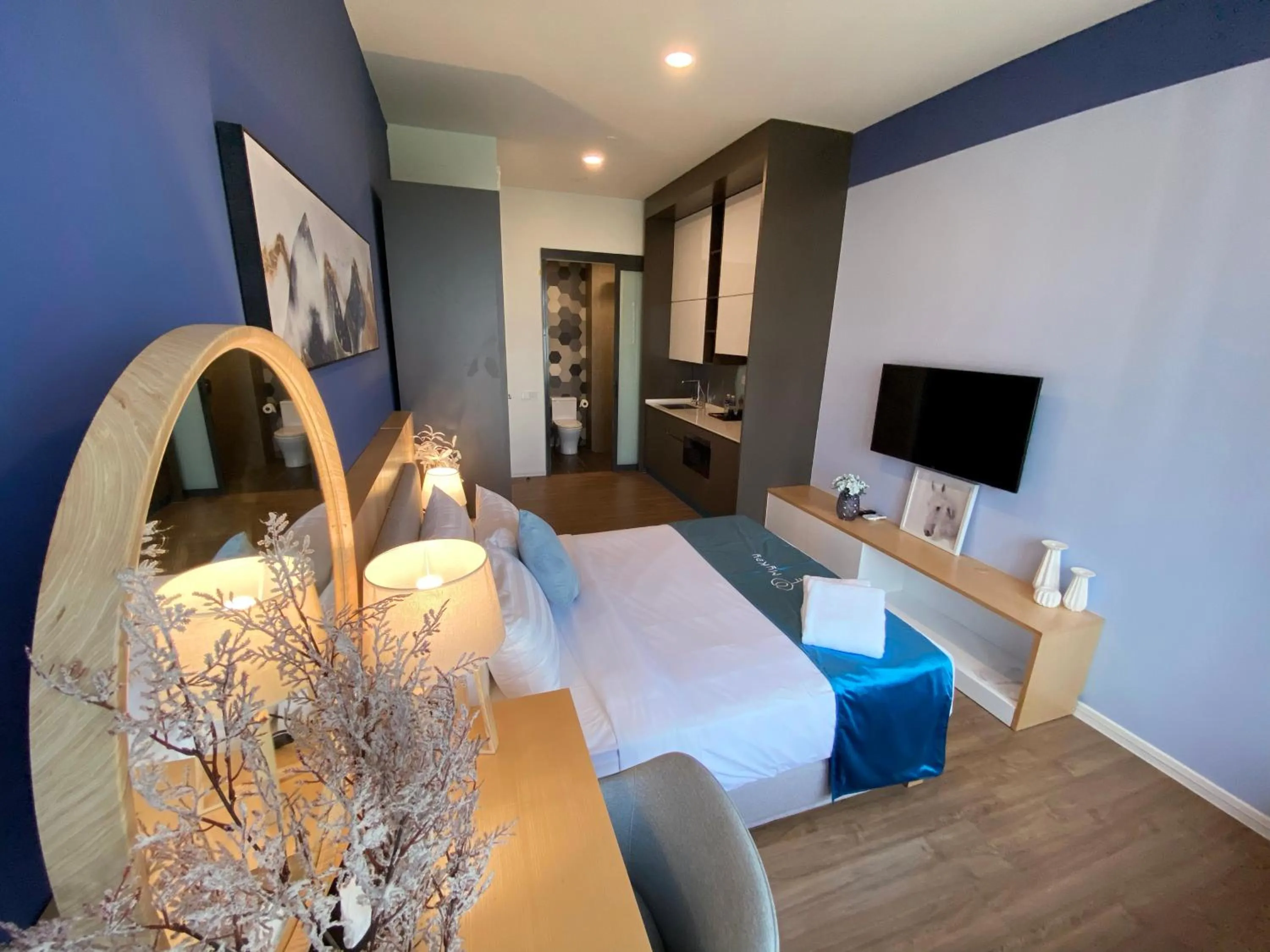 Bed in Ceylonz Seasonal Suites