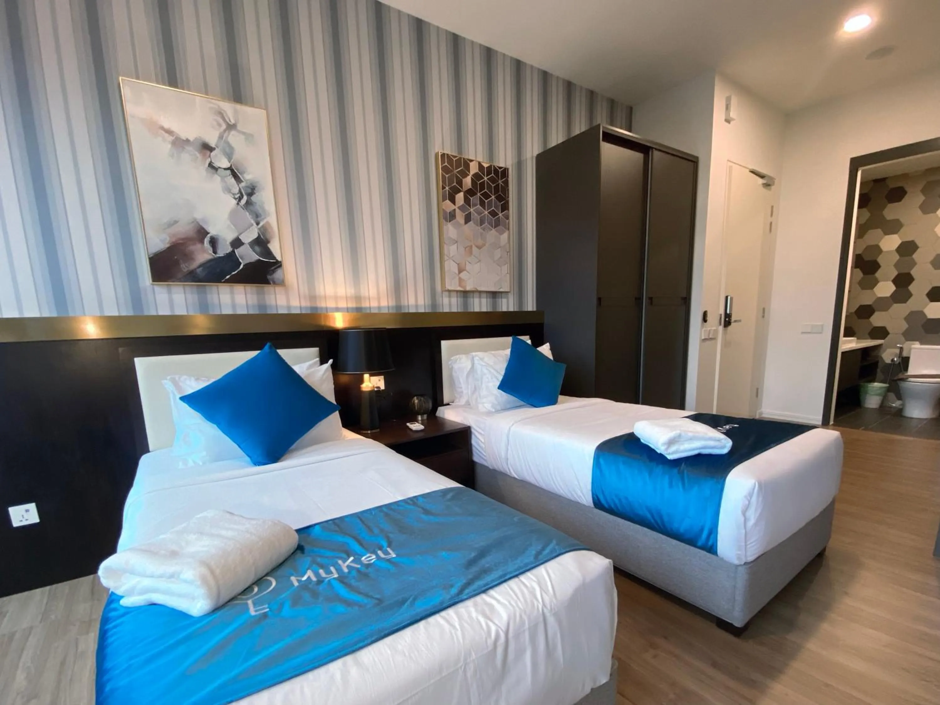 Bed in Ceylonz Seasonal Suites