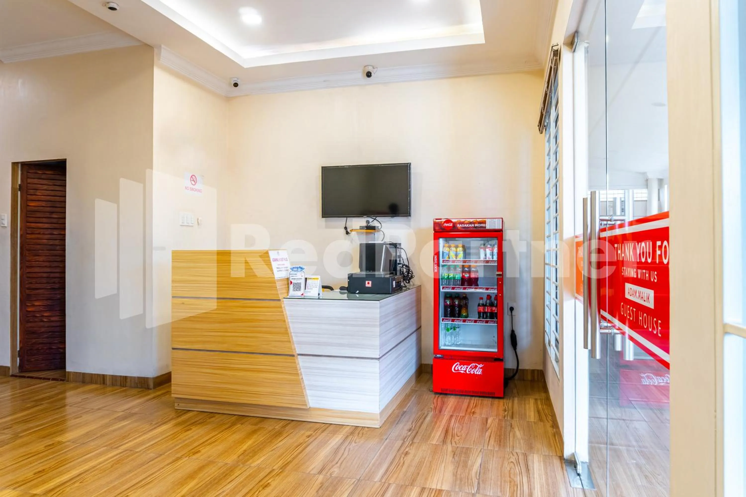 Lobby or reception in Adam Malik Guesthouse near Regale ICC Medan Mitra RedDoorz