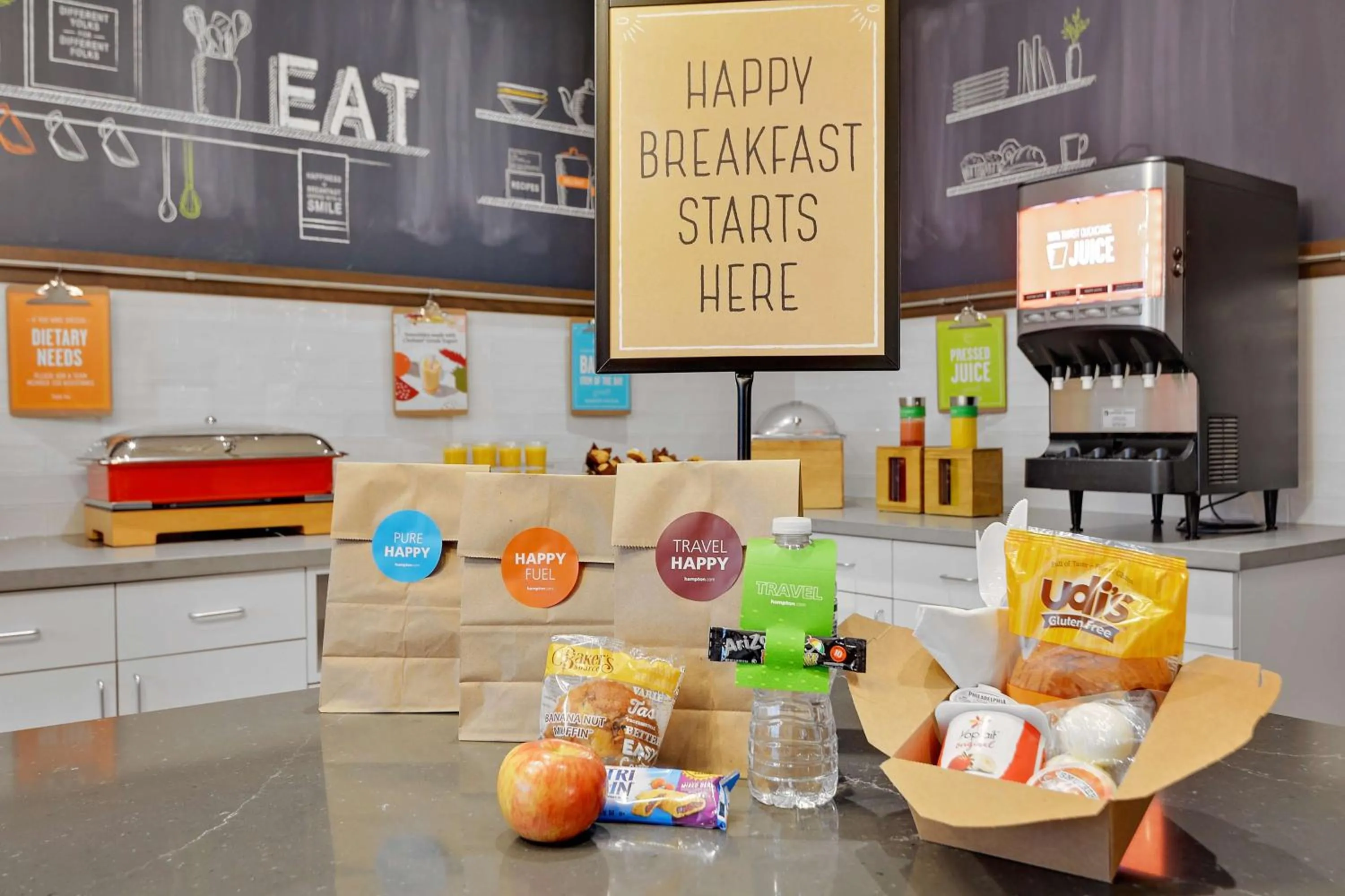 Breakfast in Hampton Inn Salem, Ma