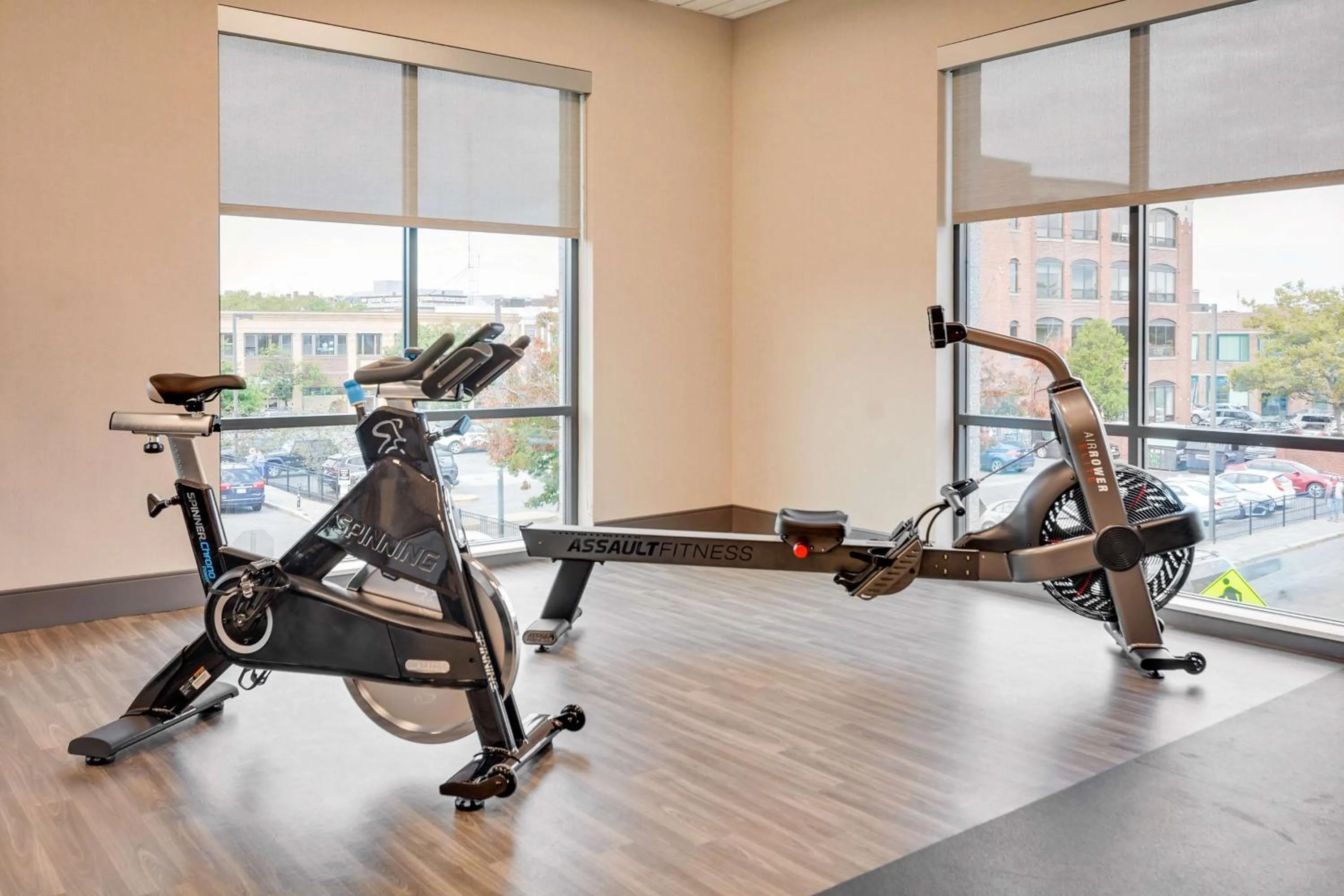 Fitness centre/facilities in Hampton Inn Salem, Ma
