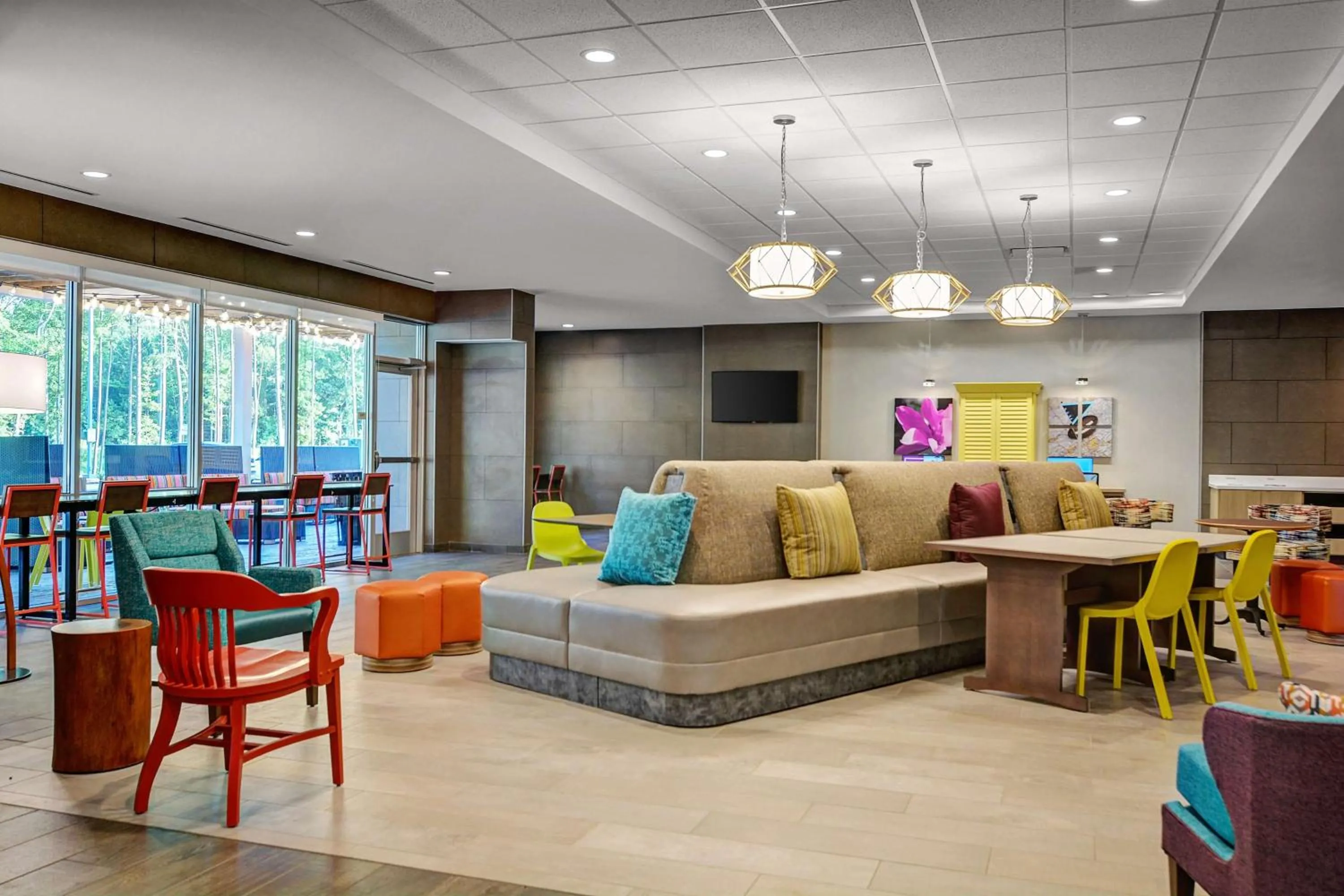 Lobby or reception in Home2 Suites By Hilton Fort Mill, Sc