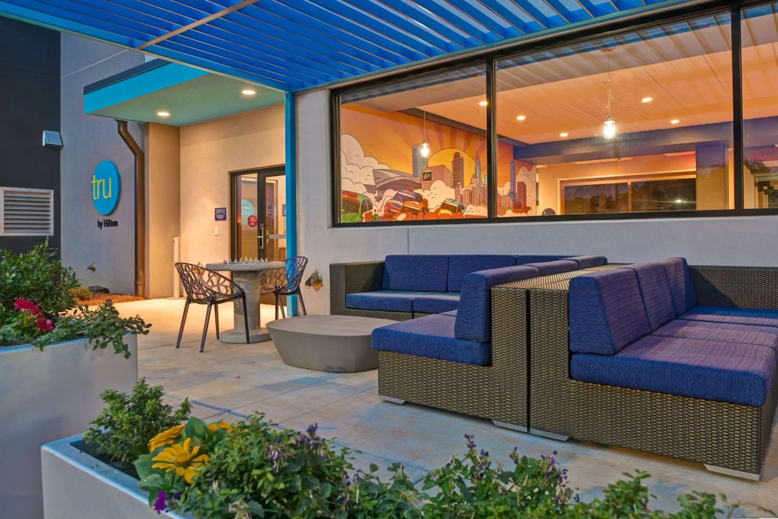 Patio in Tru By Hilton Mooresville