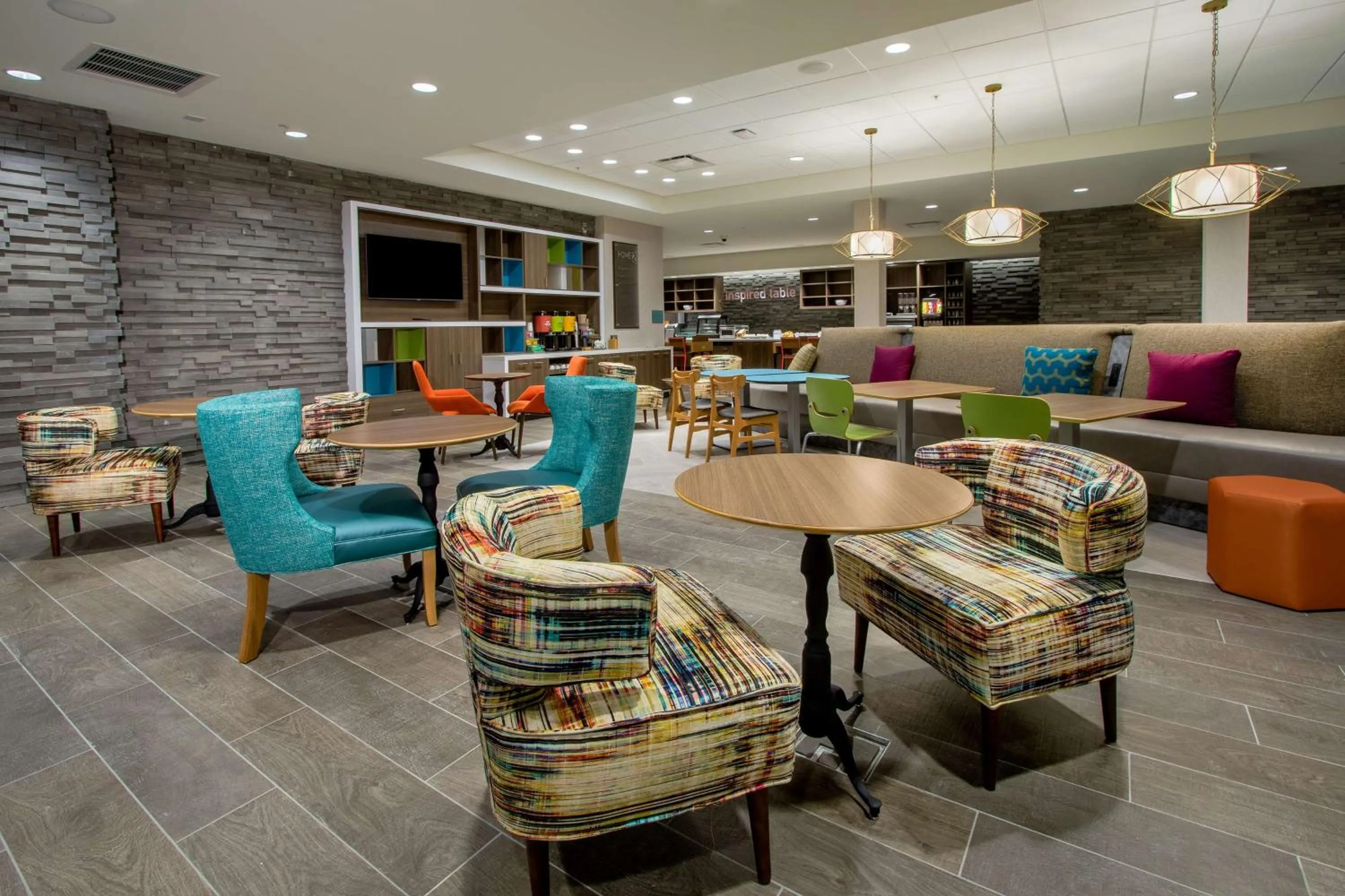 Lobby or reception in Home2 Suites By Hilton Grove City Columbus
