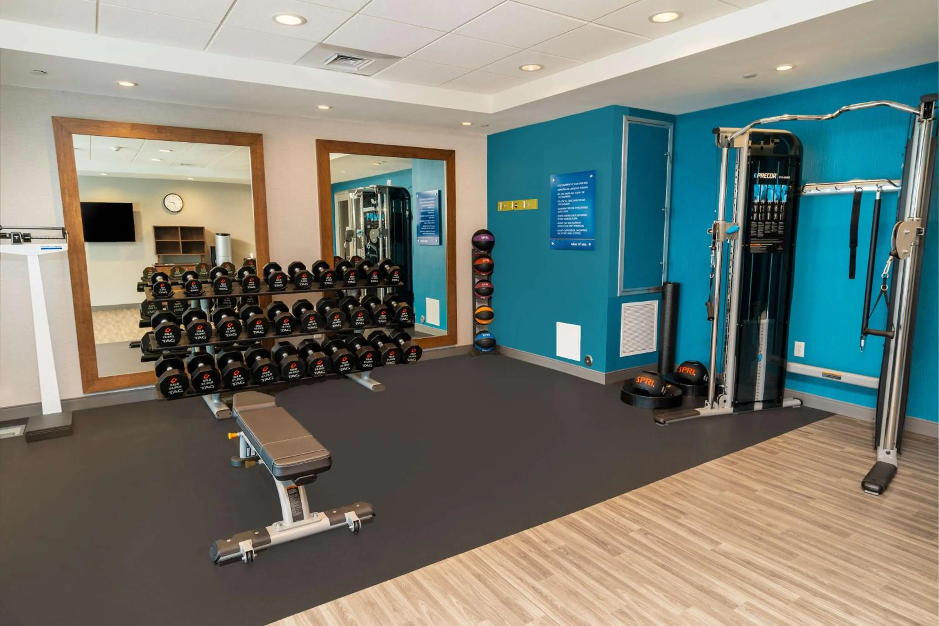 Fitness centre/facilities in Hampton Inn & Suites Imperial Beach San Diego, Ca