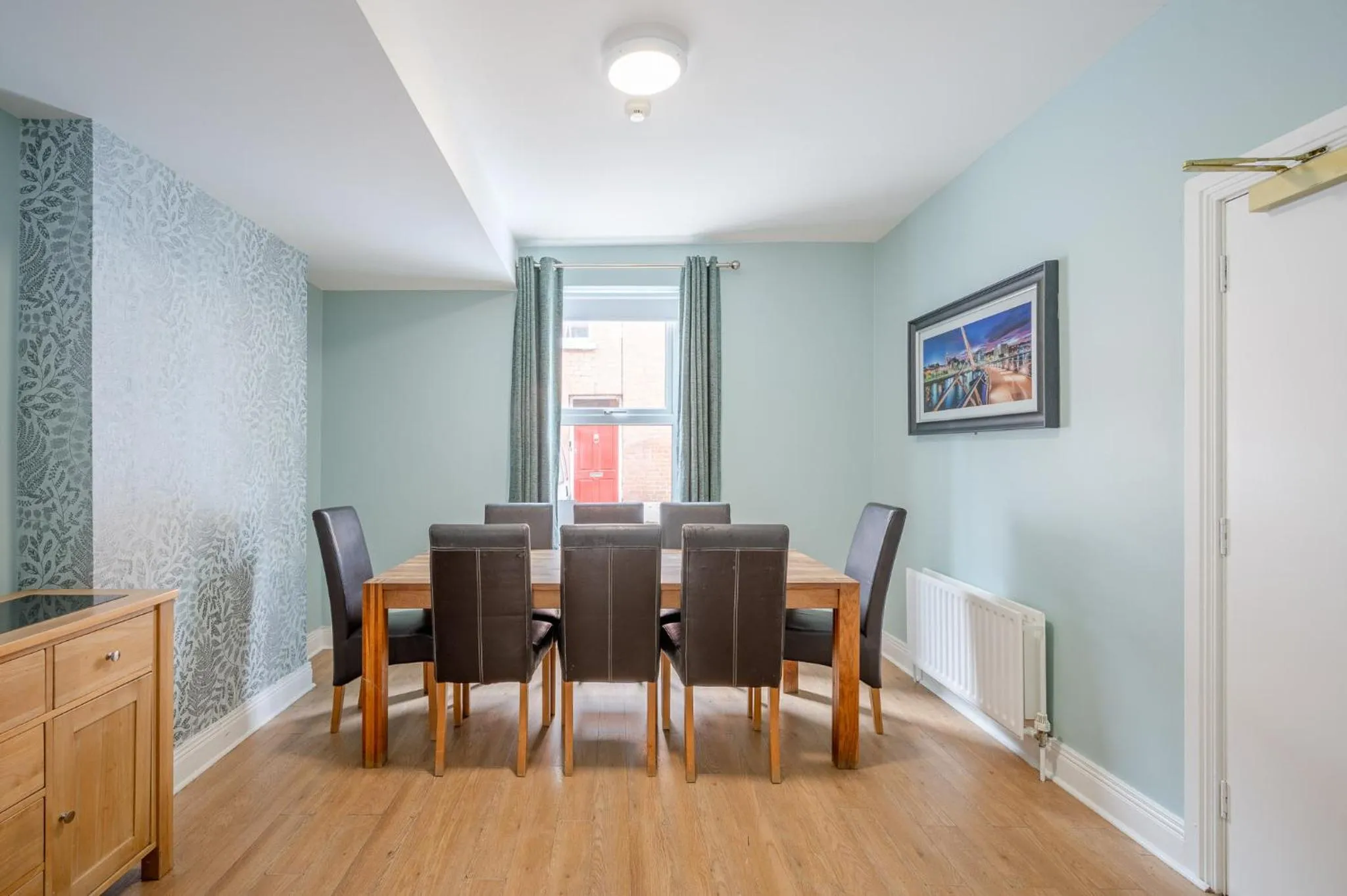 Dining area in Chamberlain House