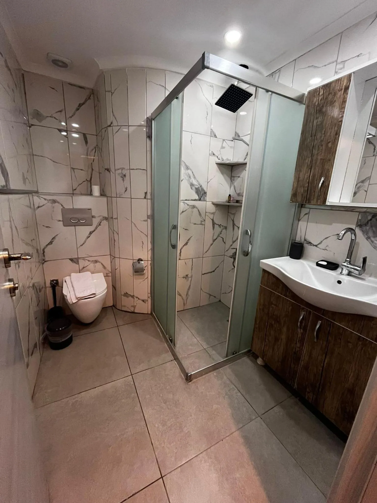 Bathroom in Nehir Apart Hotel