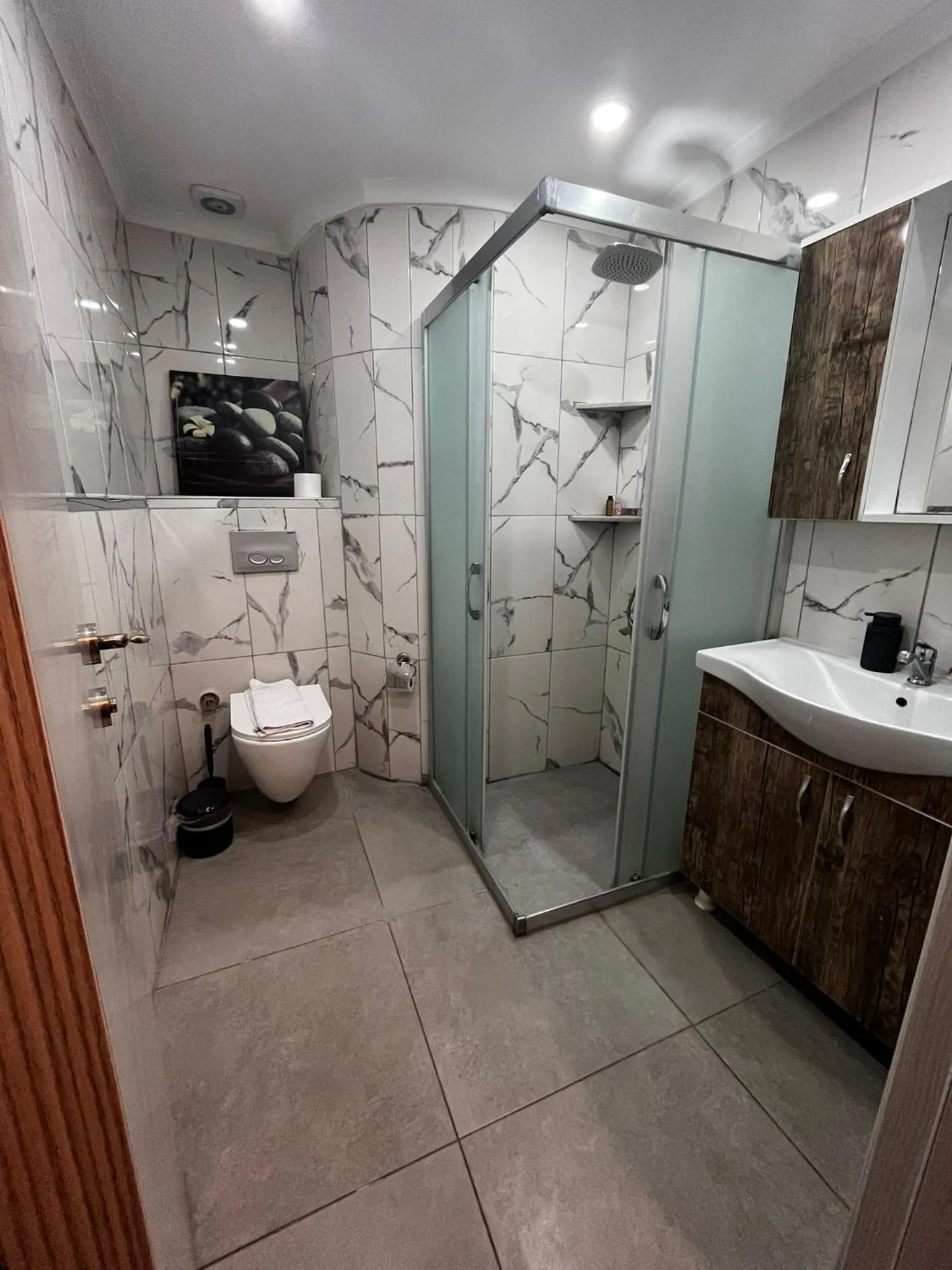 Bathroom in Nehir Apart Hotel