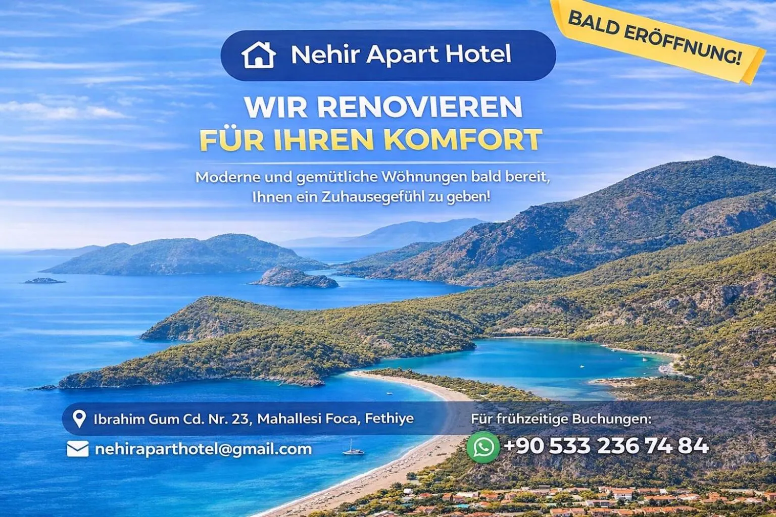 Off site in Nehir Apart Hotel