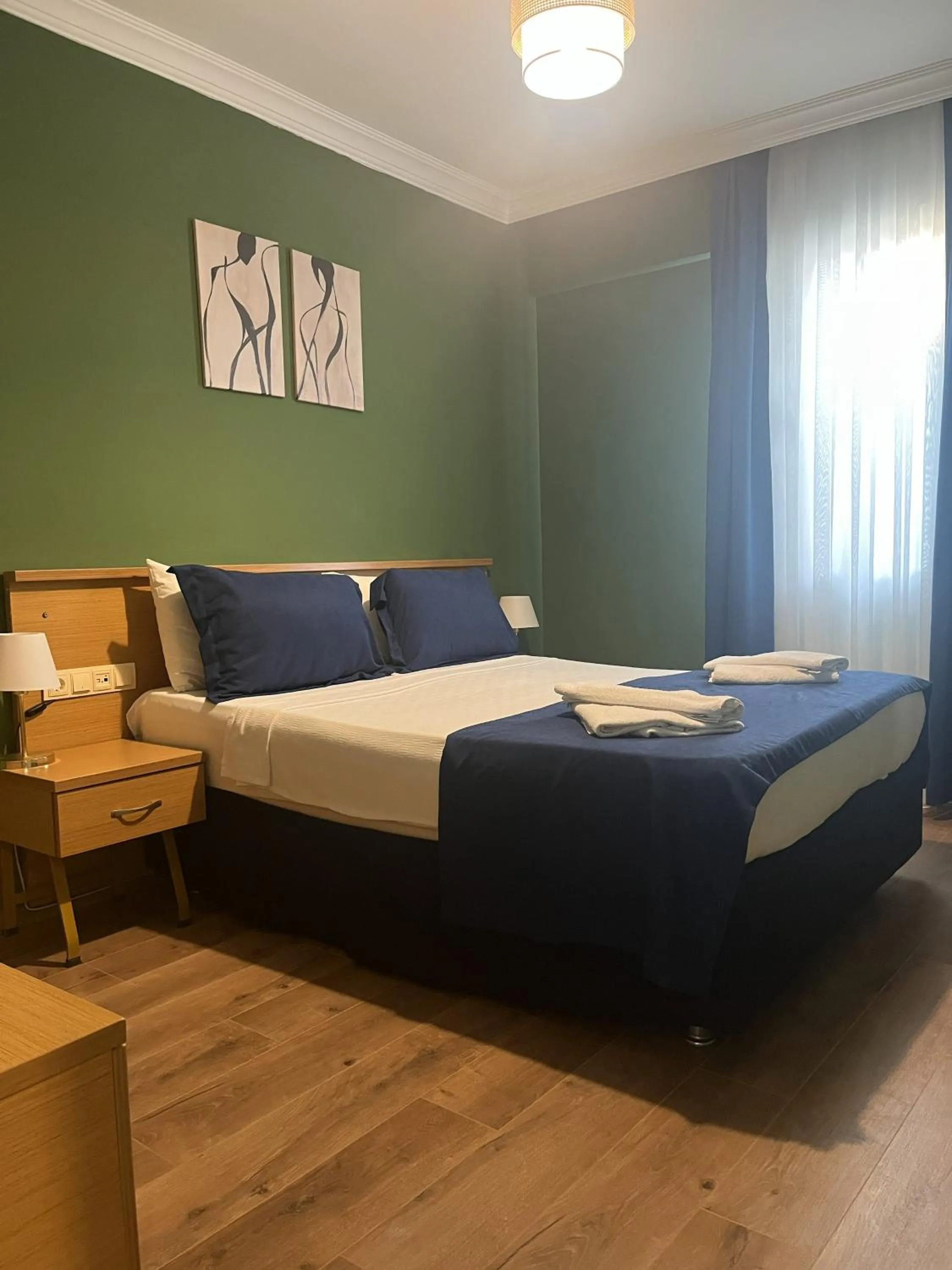 Bed in Nehir Apart Hotel