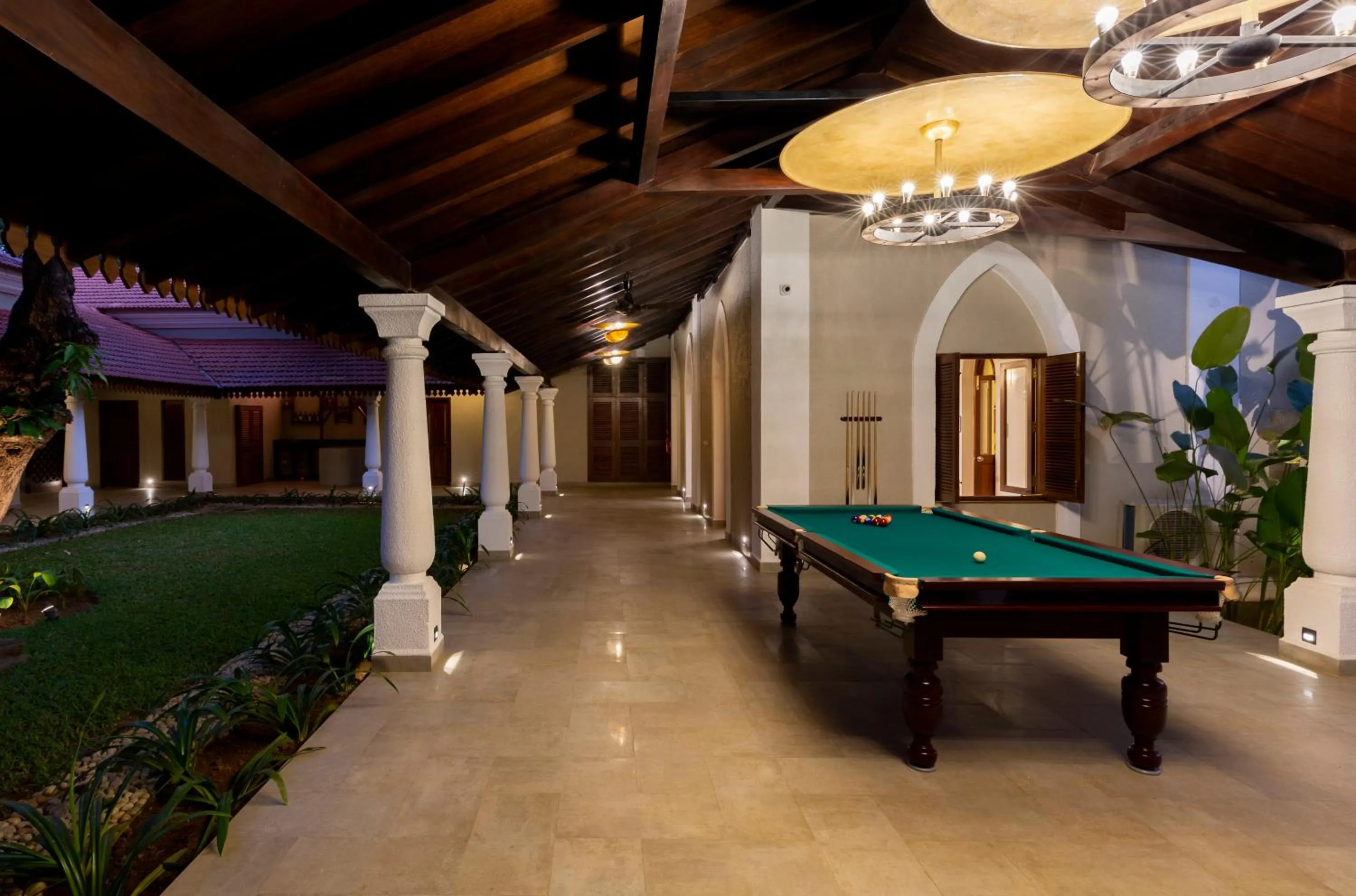 Billiard in amã Stays & Trails Villa Siolim, Goa