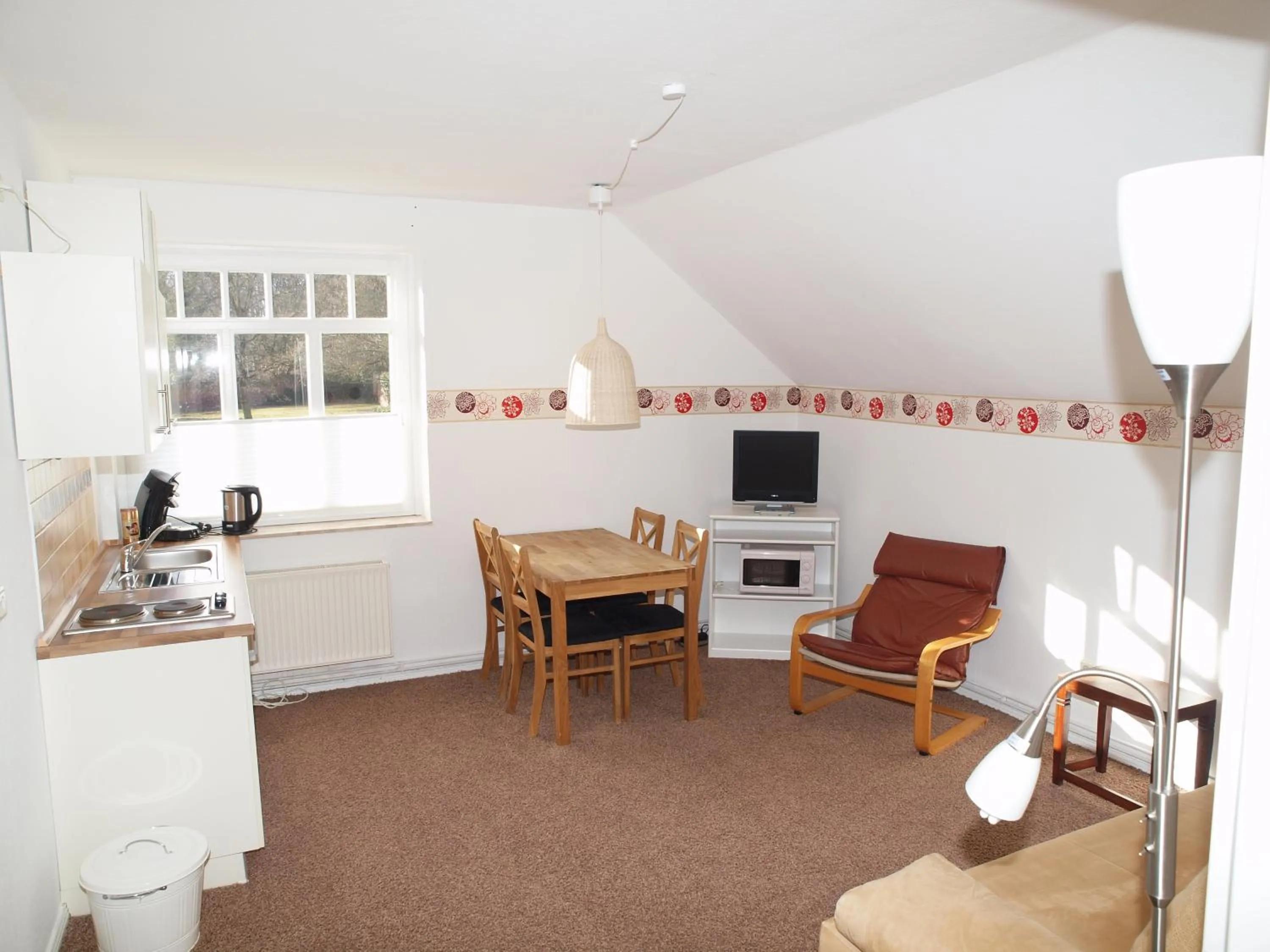 Seating area in Gästehaus Schlossgarten