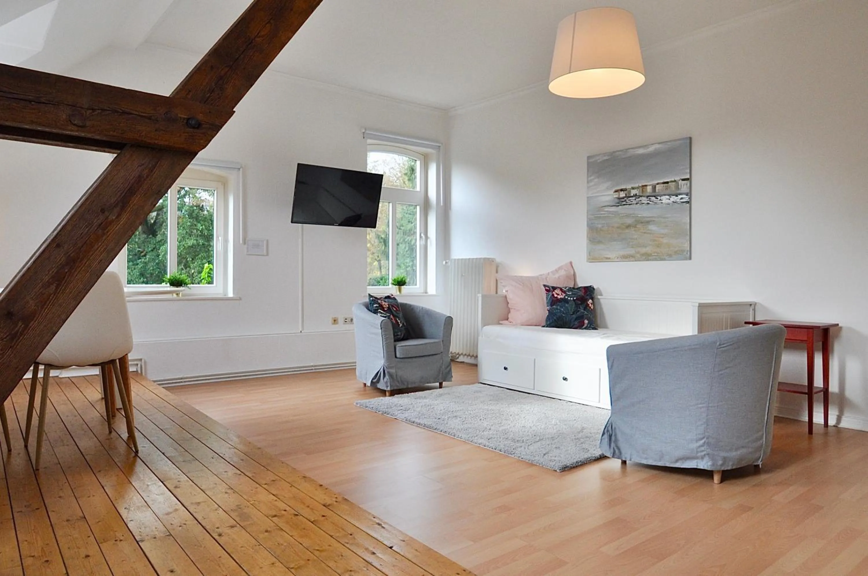 Living room in Gästehaus Schlossgarten