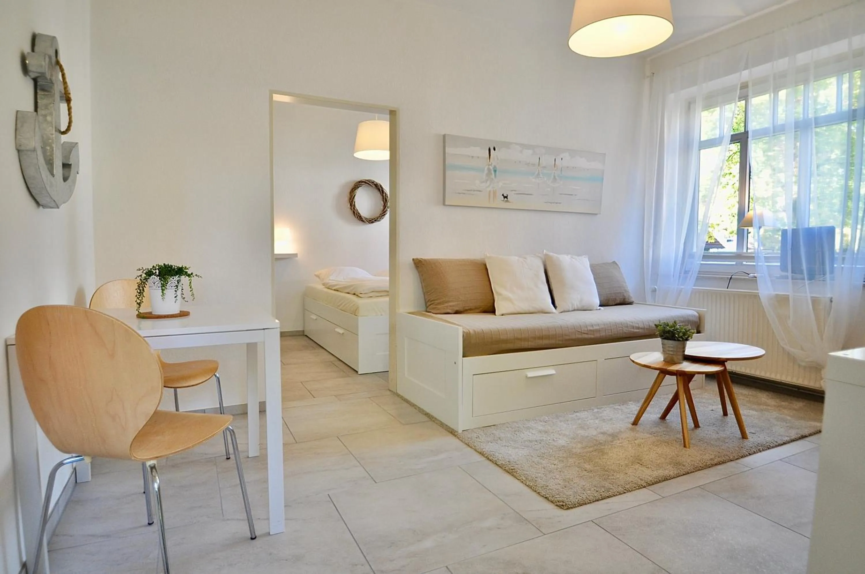 Living room in Gästehaus Schlossgarten