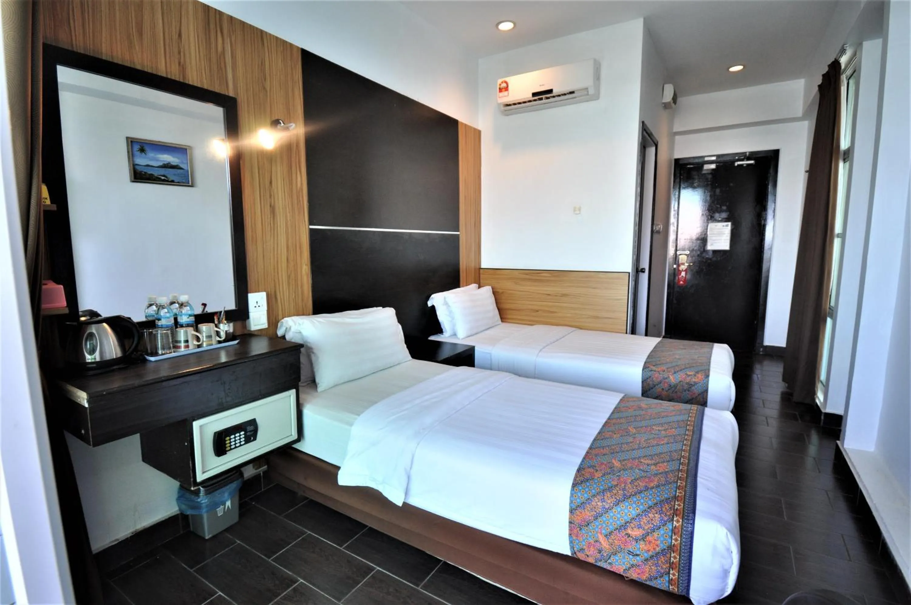 Bed in Sipadan Inn 2