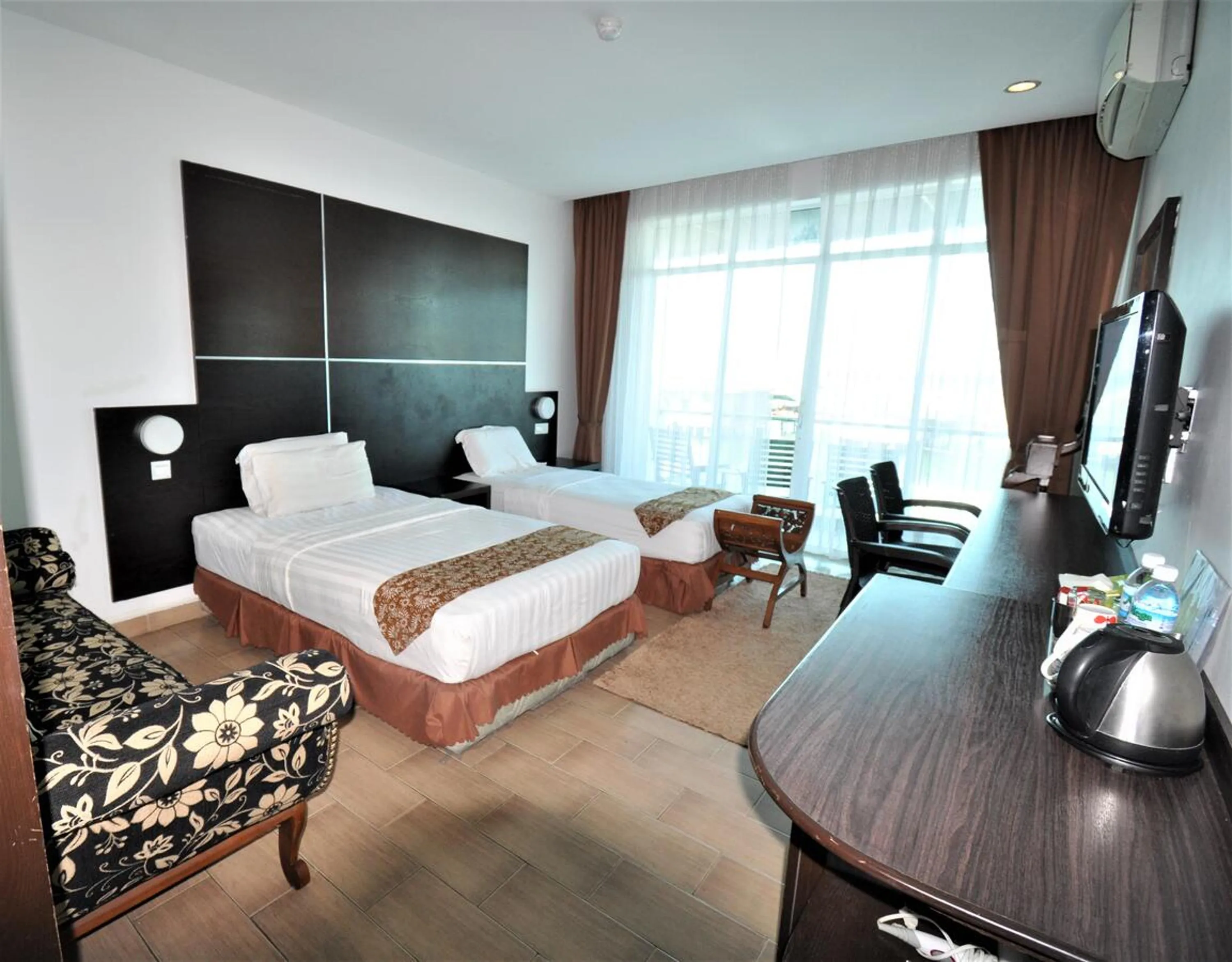 Bed in Sipadan Inn 2