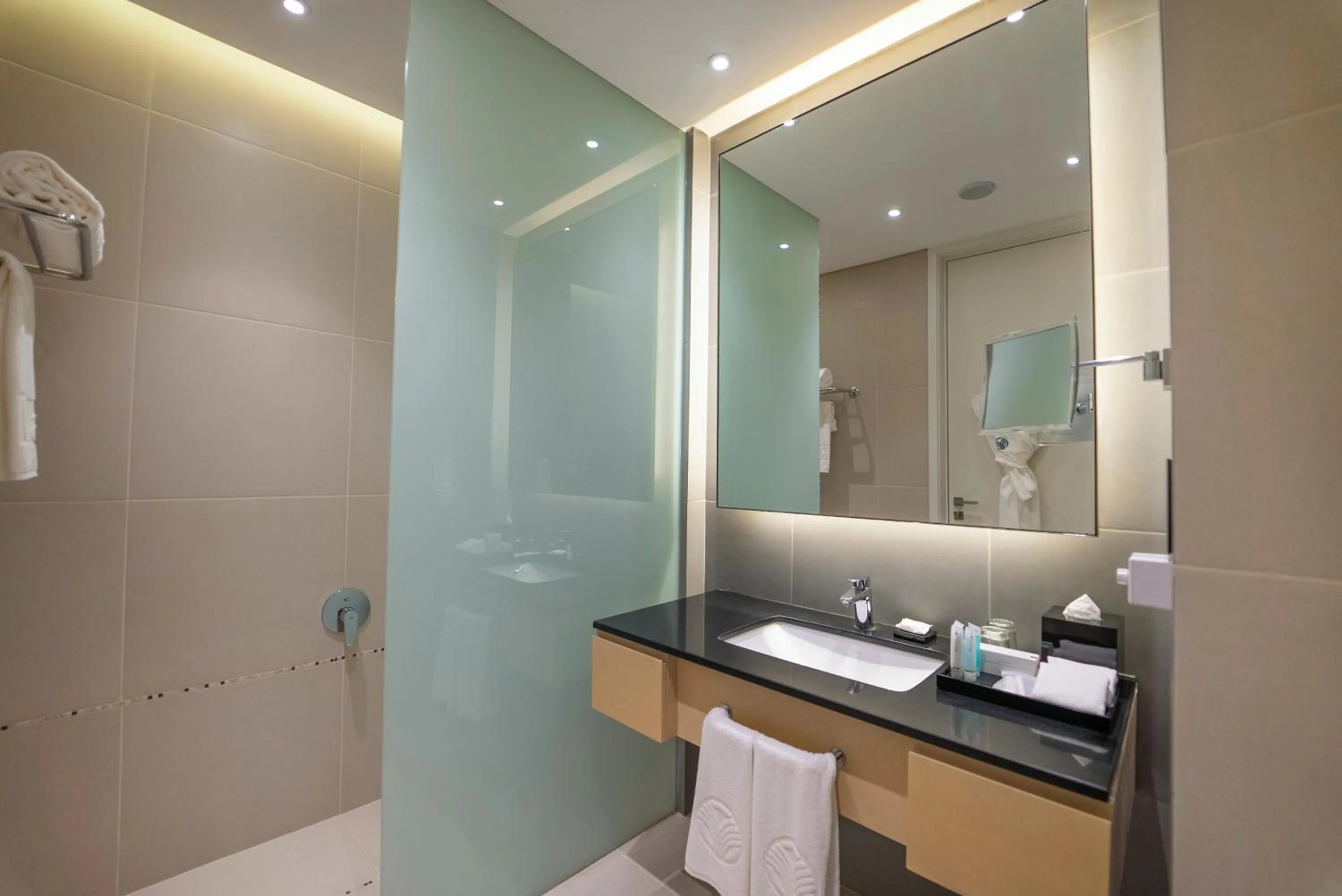 Bathroom in Dana Rayhaan by Rotana