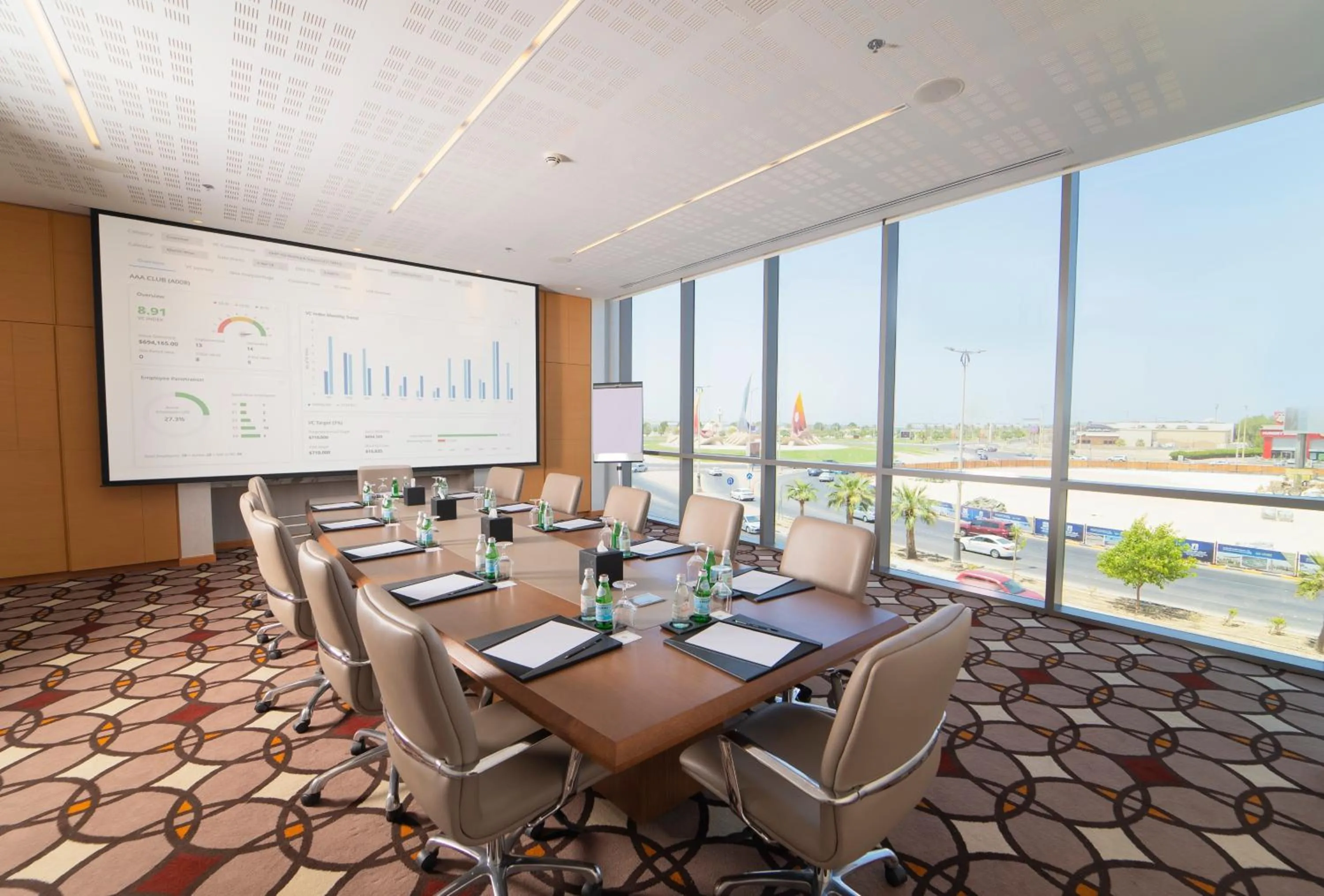 Meeting/conference room in Dana Rayhaan by Rotana