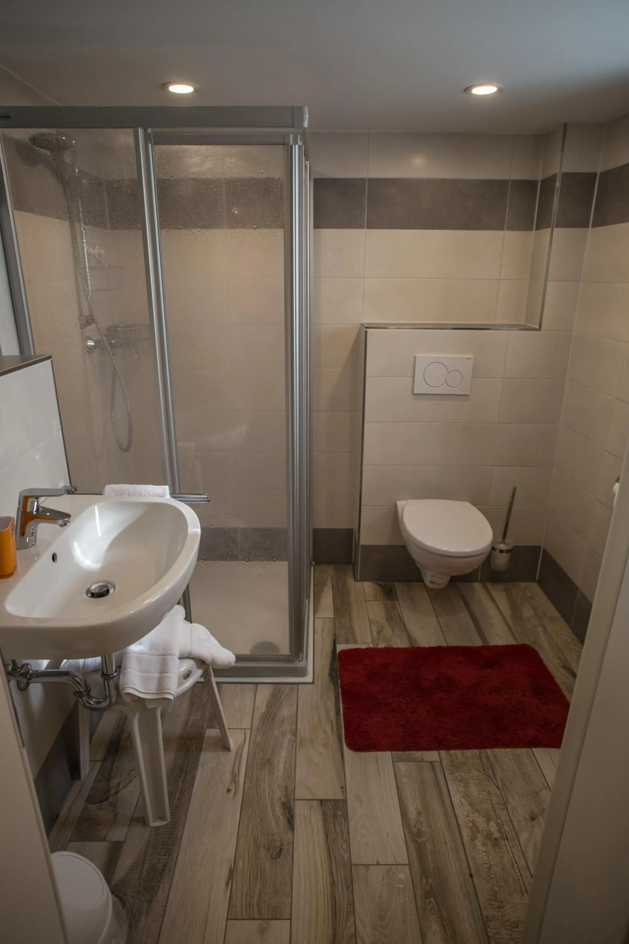 Bathroom in Ringhotel Forellenhof