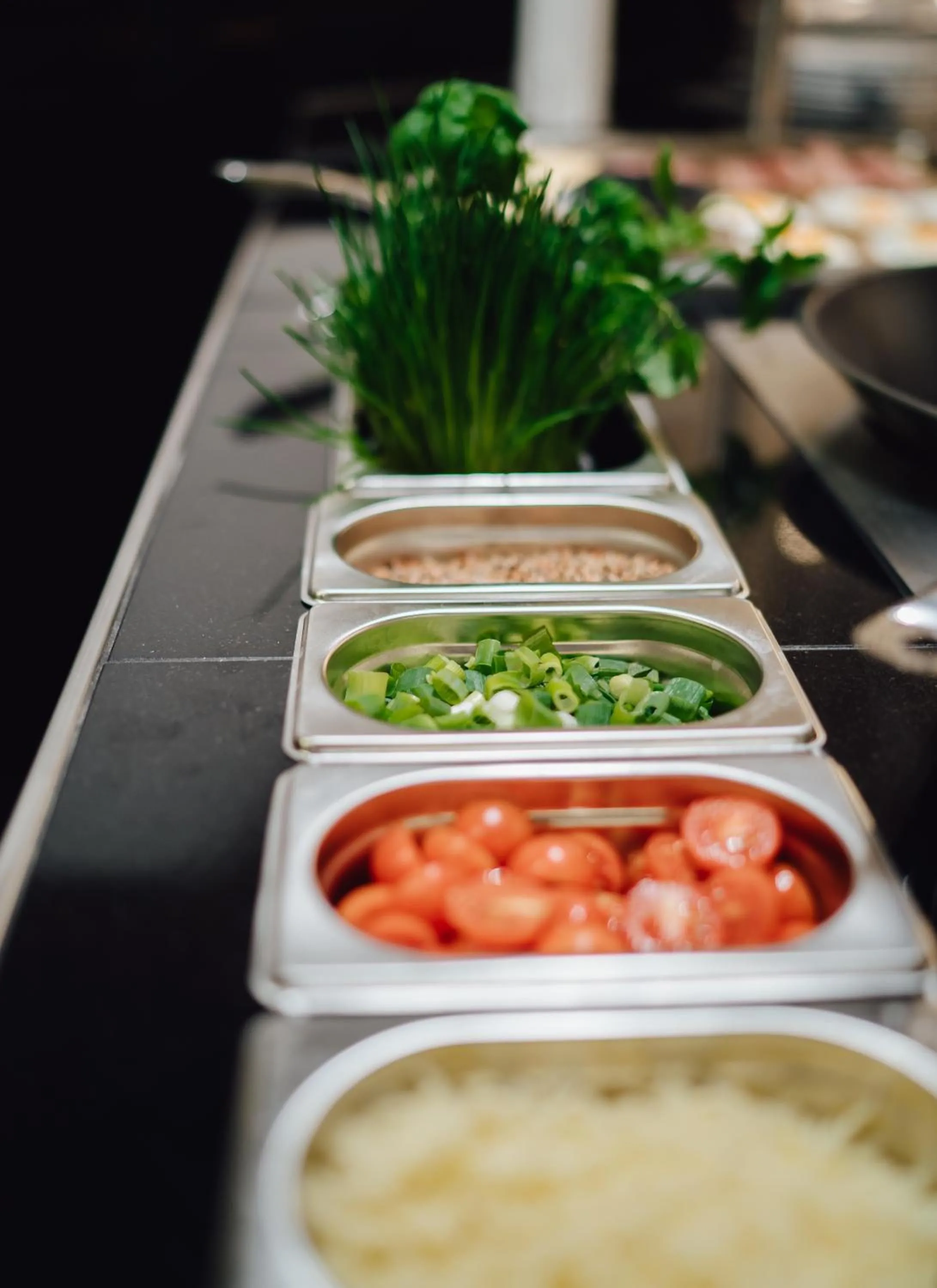 Continental breakfast in Ringhotel Forellenhof