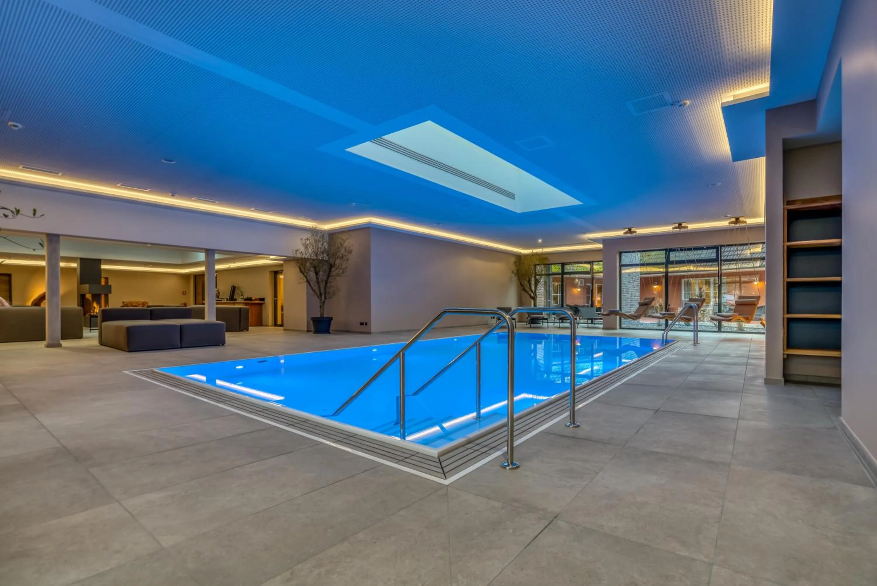 Spa and wellness centre/facilities in Ringhotel Forellenhof