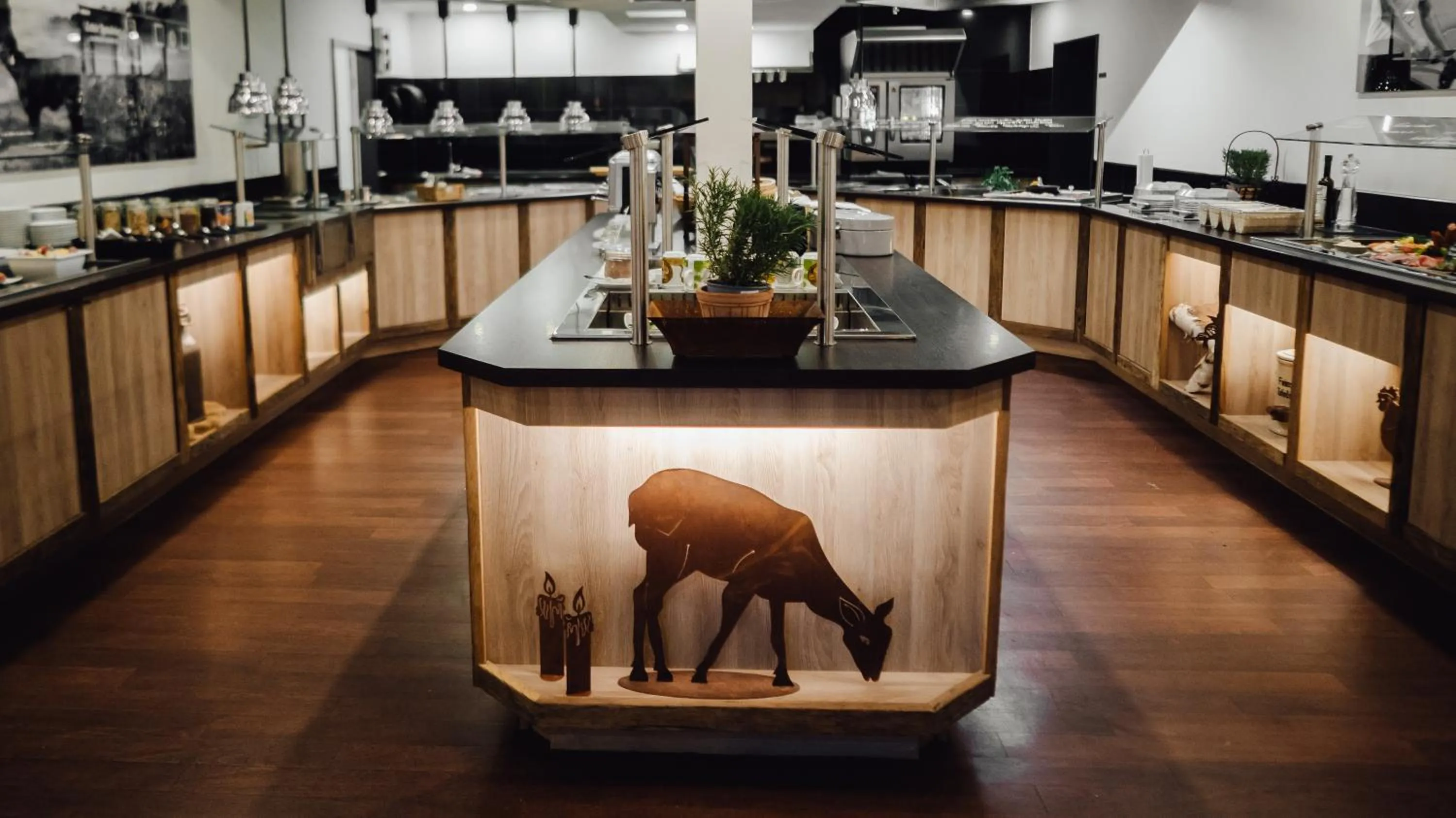 Continental breakfast in Ringhotel Forellenhof