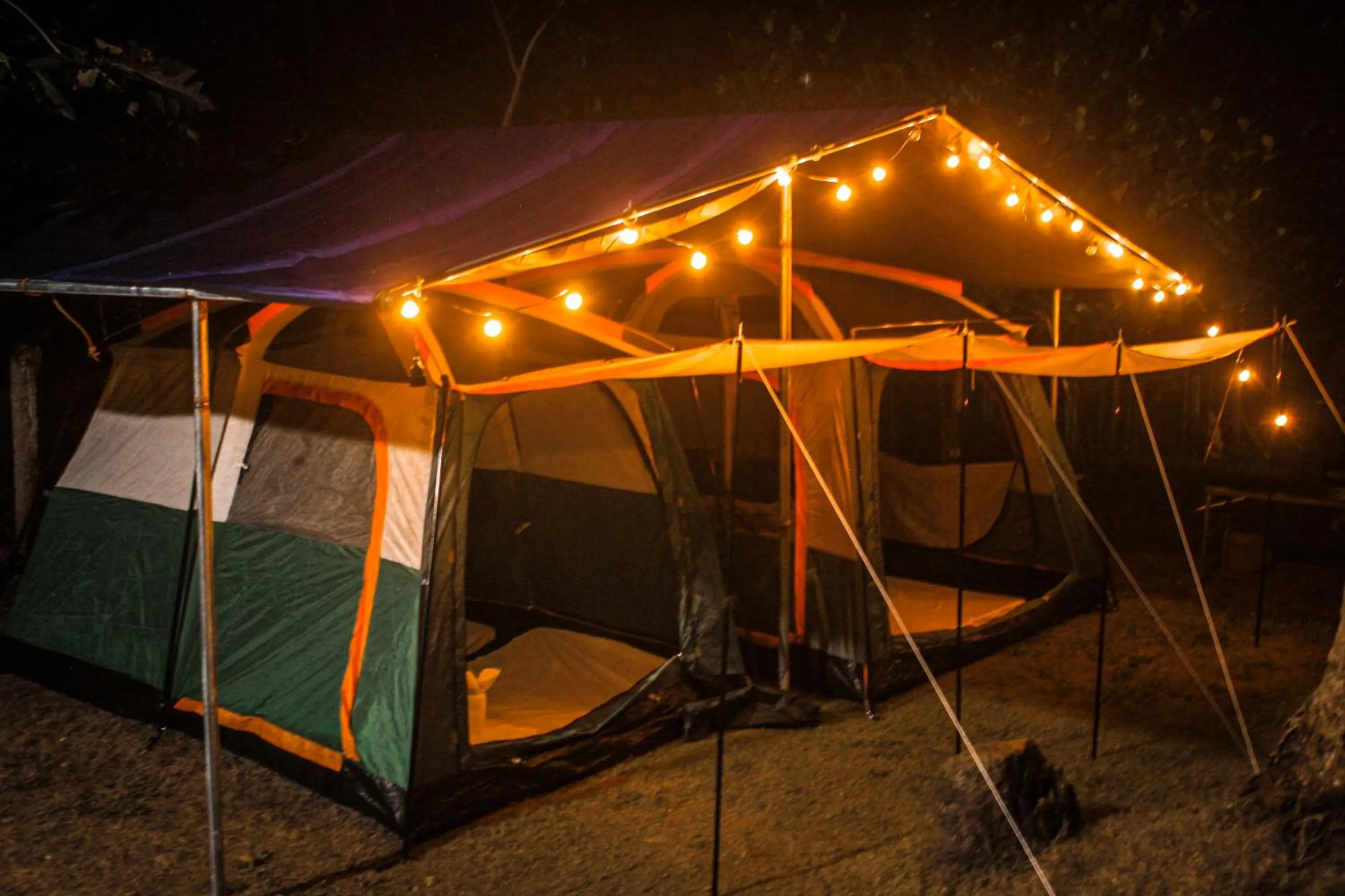 Night in La Vie Adventure Trails