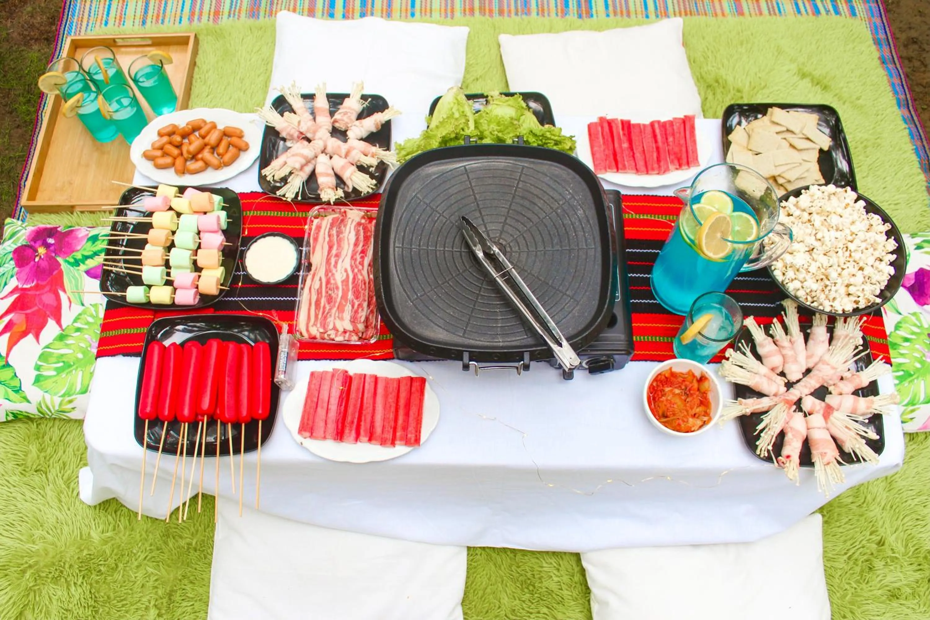 Food and drinks in La Vie Adventure Trails