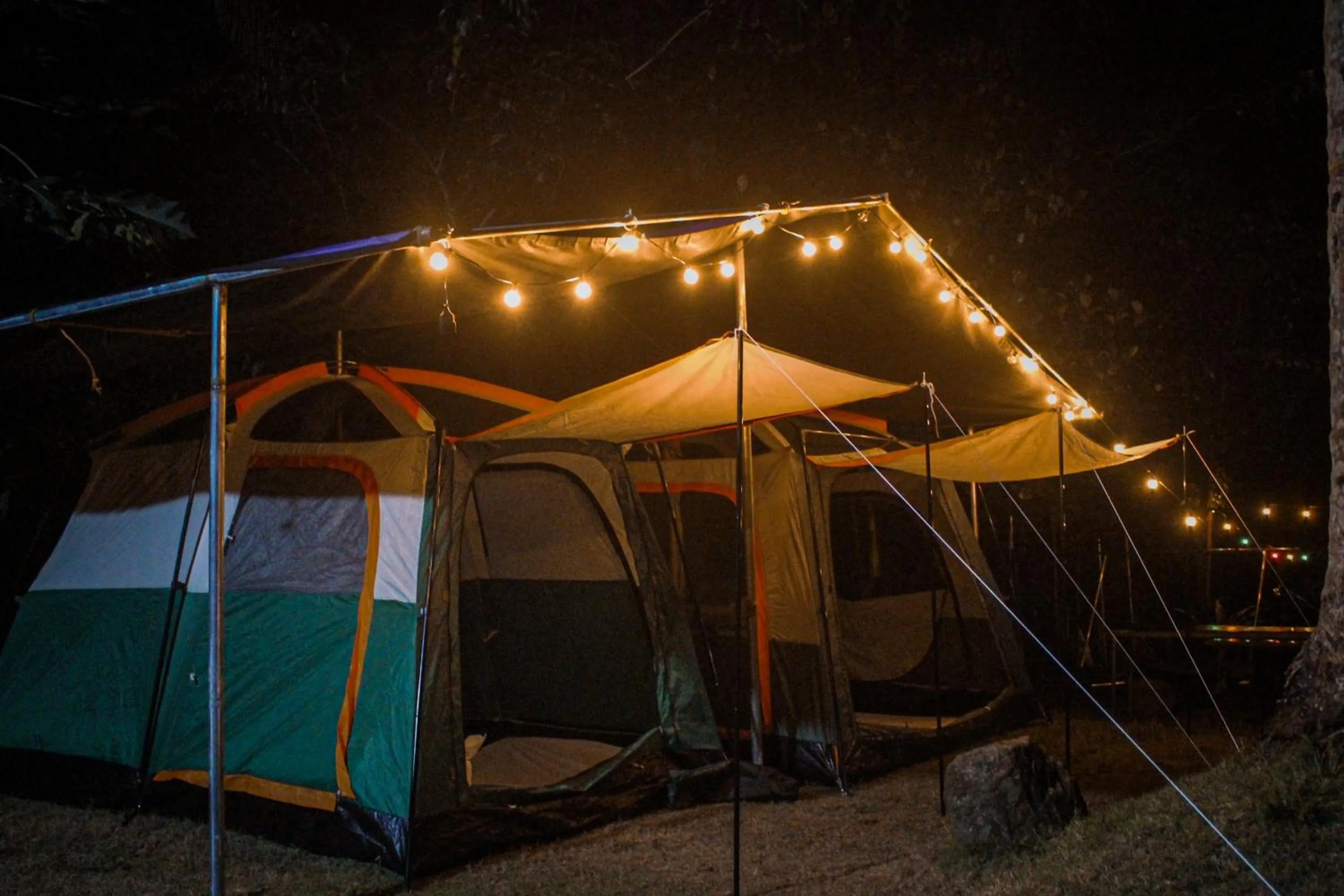 Night in La Vie Adventure Trails