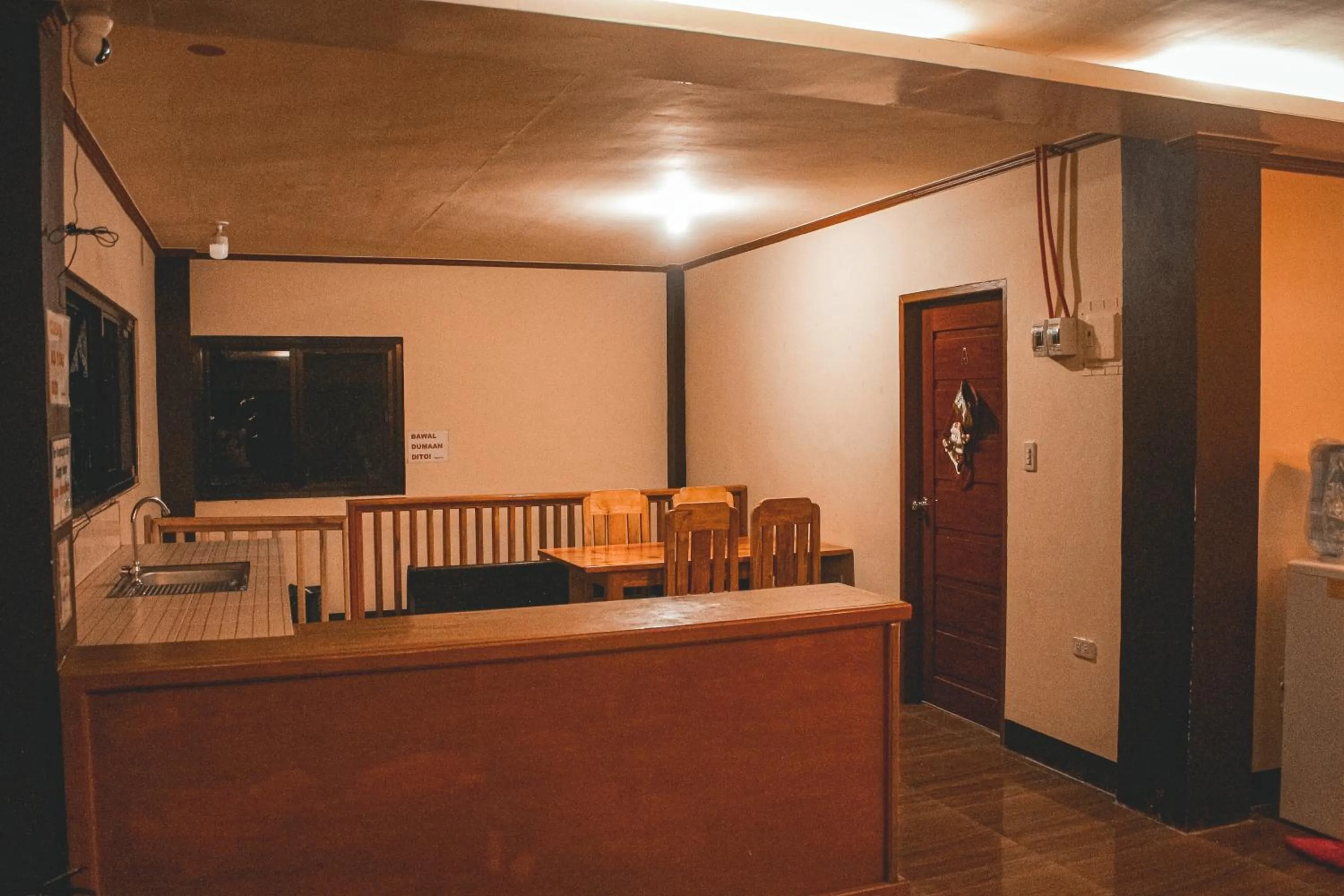 Seating area in La Vie Adventure Trails