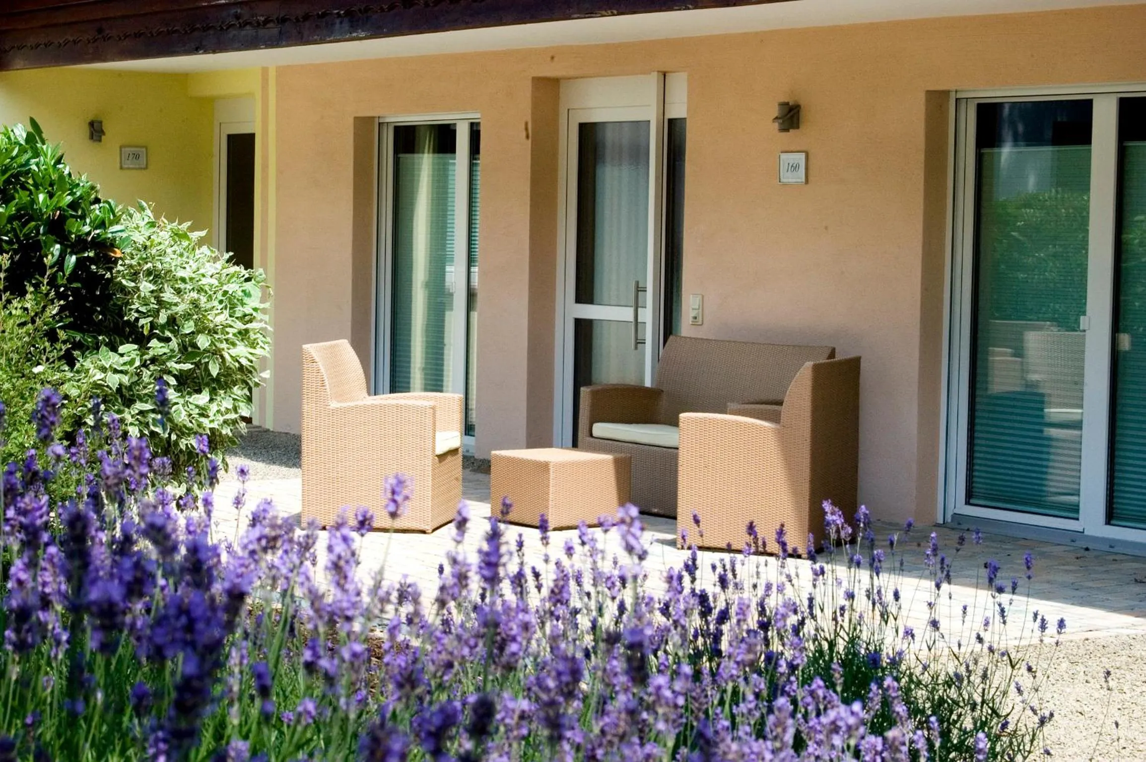 Patio in Hotel Koch Schilt